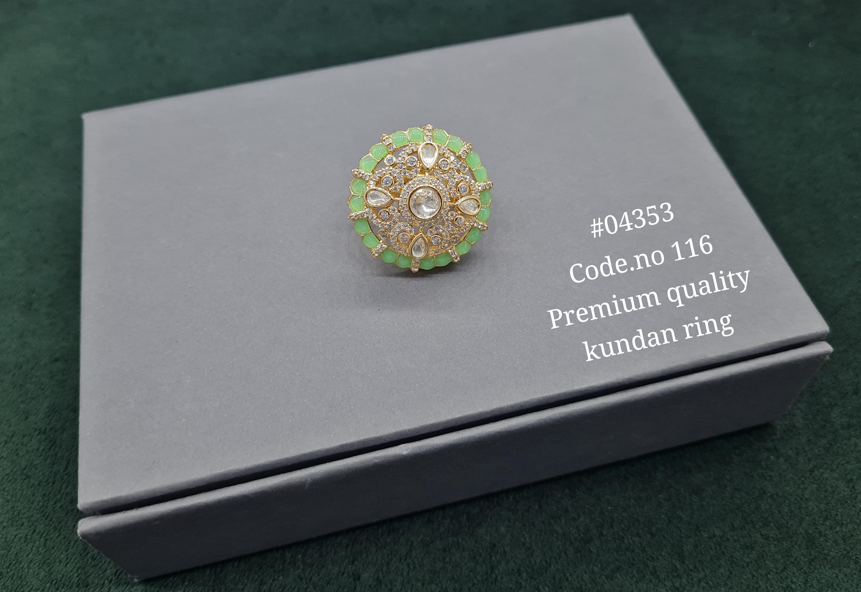 Kundan Fingerring 04353 - 5