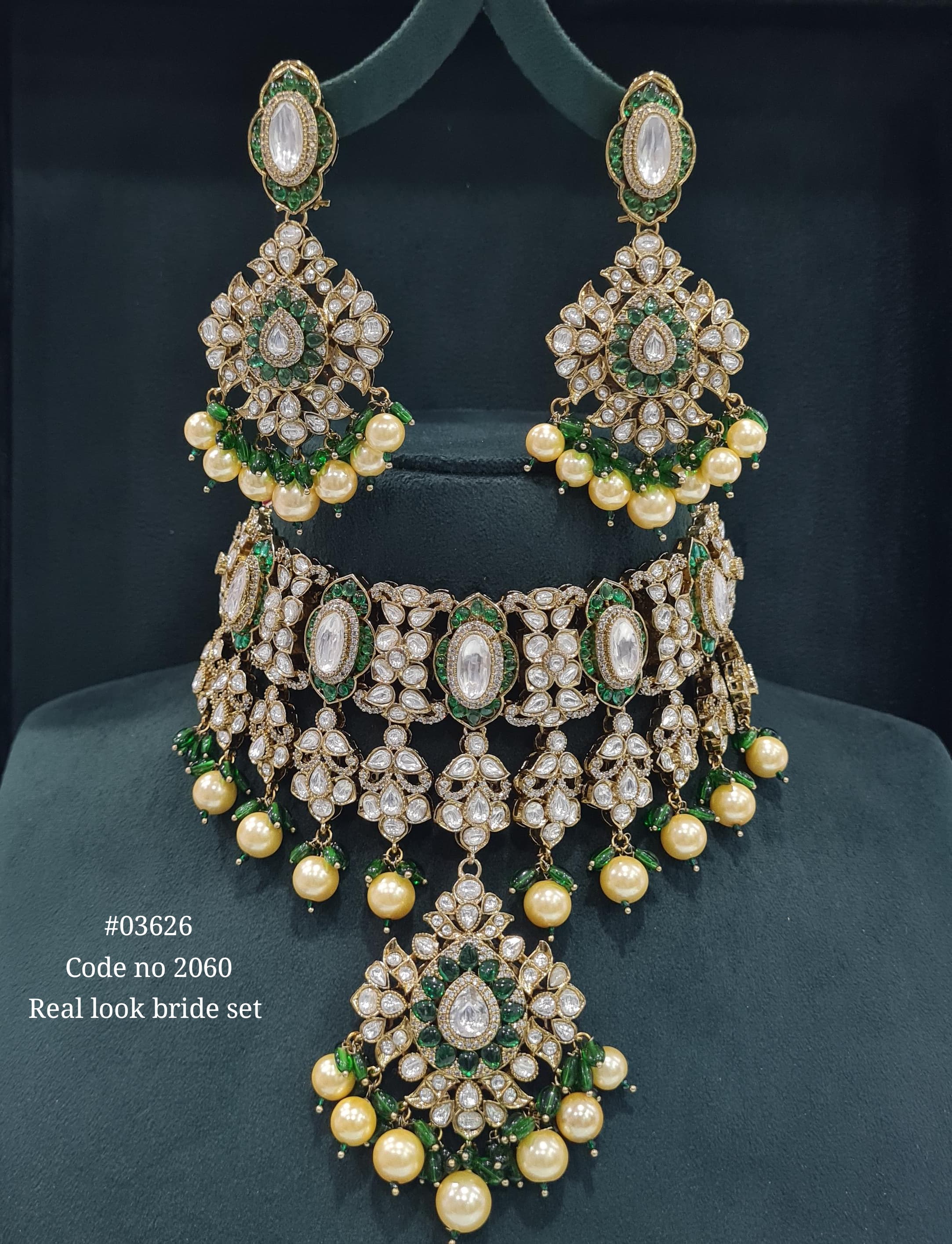 Kundan Bride Set 03626