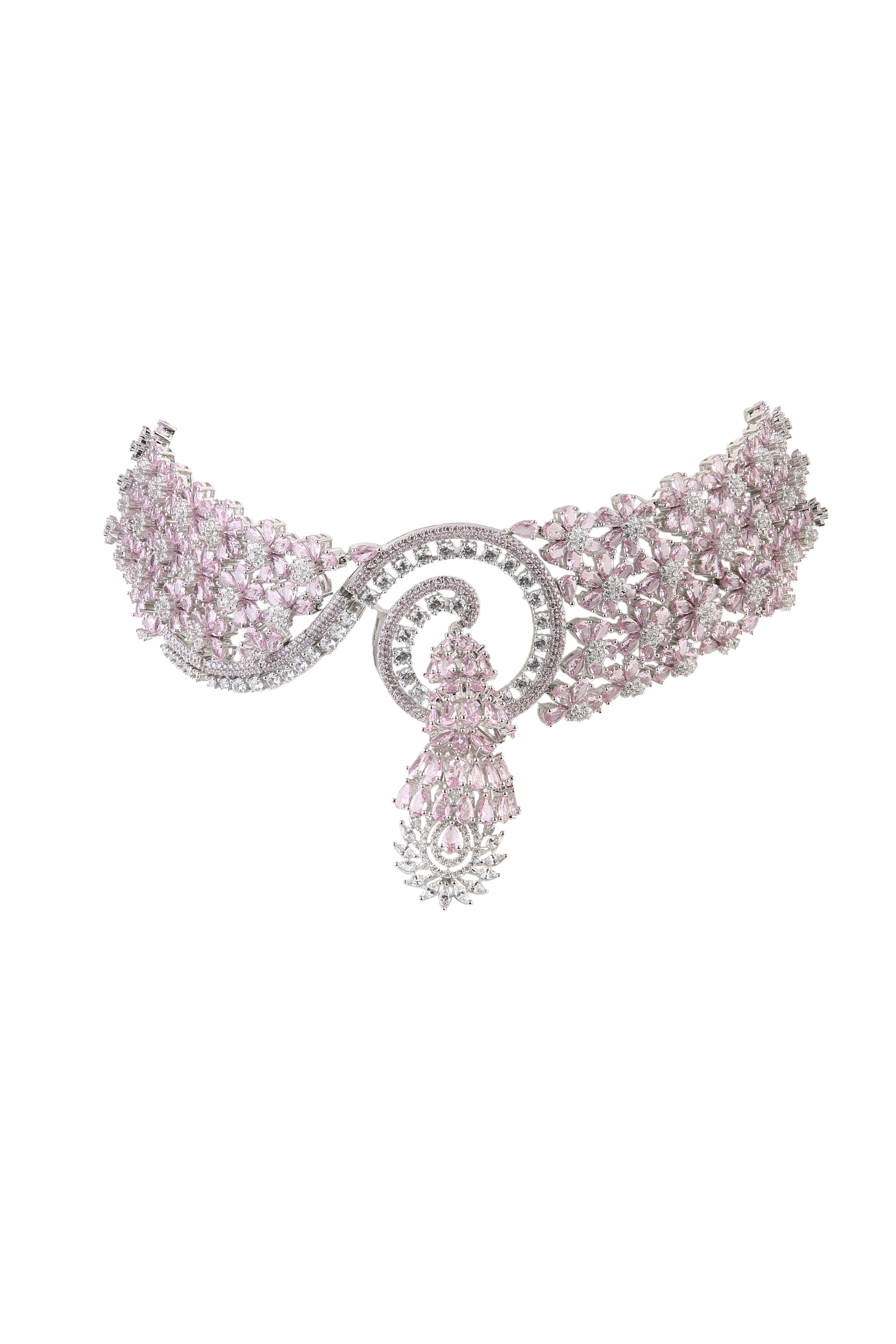 Cz Necklace 07074 - 5