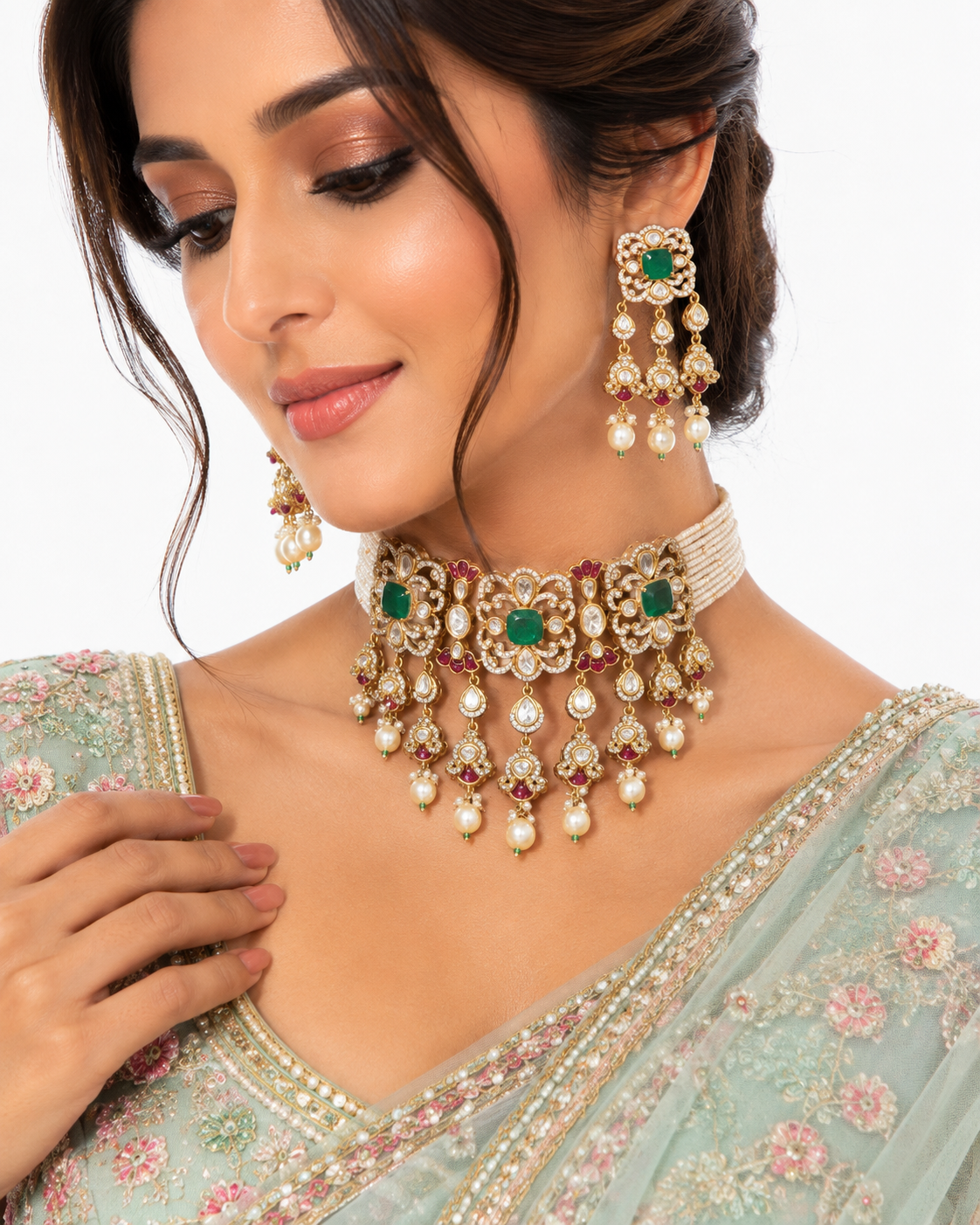 Kundan Choker 05901 - 7