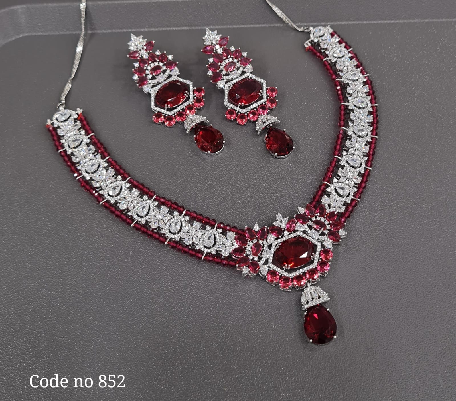 Cz necklace 03829