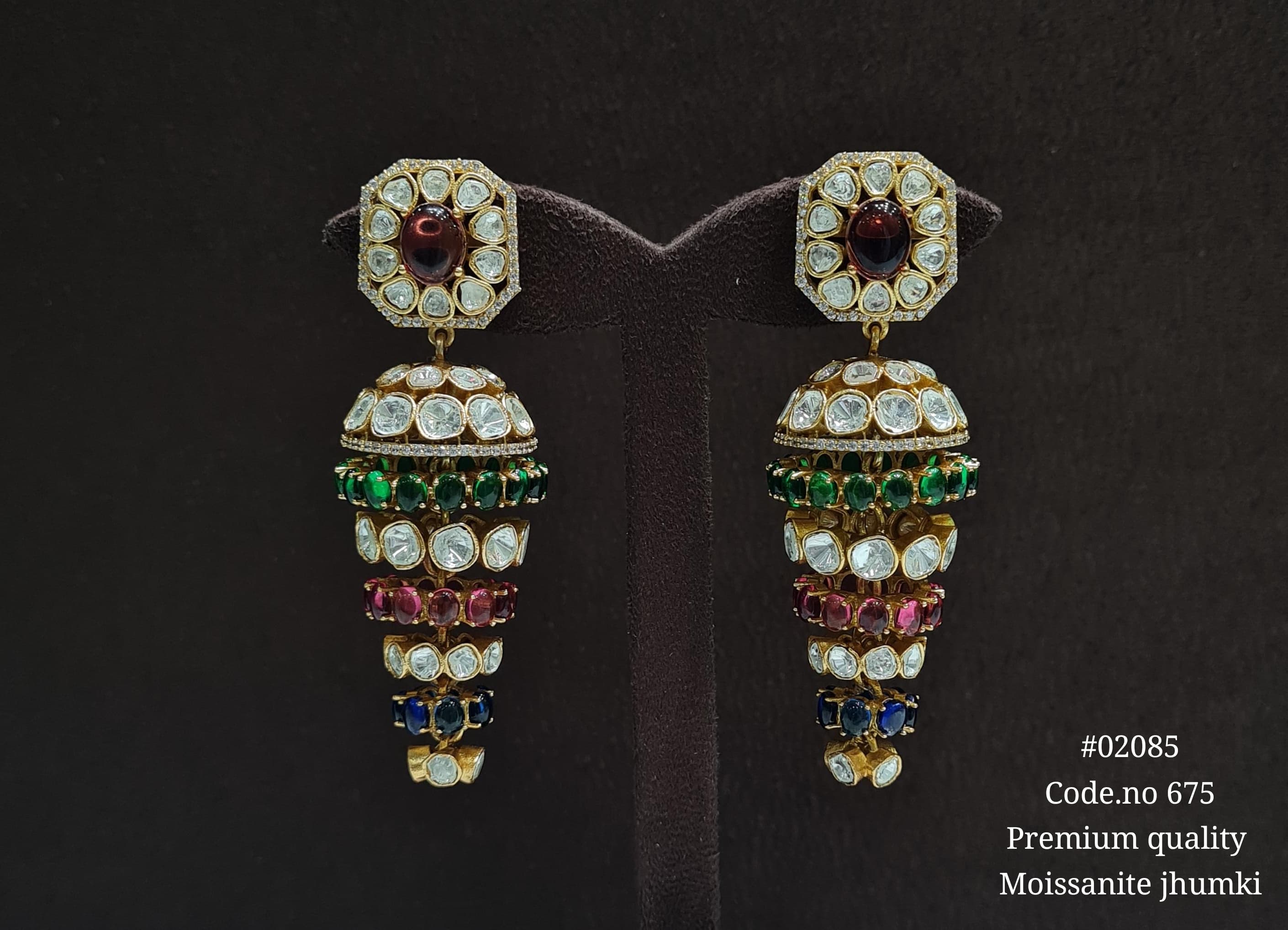 Kundan Jhumki 02065 - 3