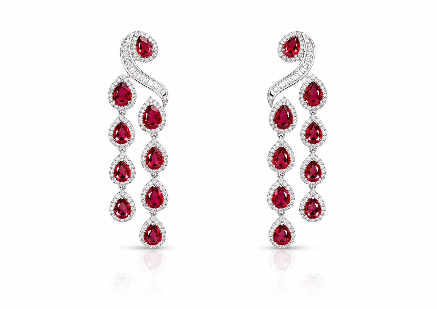 Cz Earrings 07397 - 10