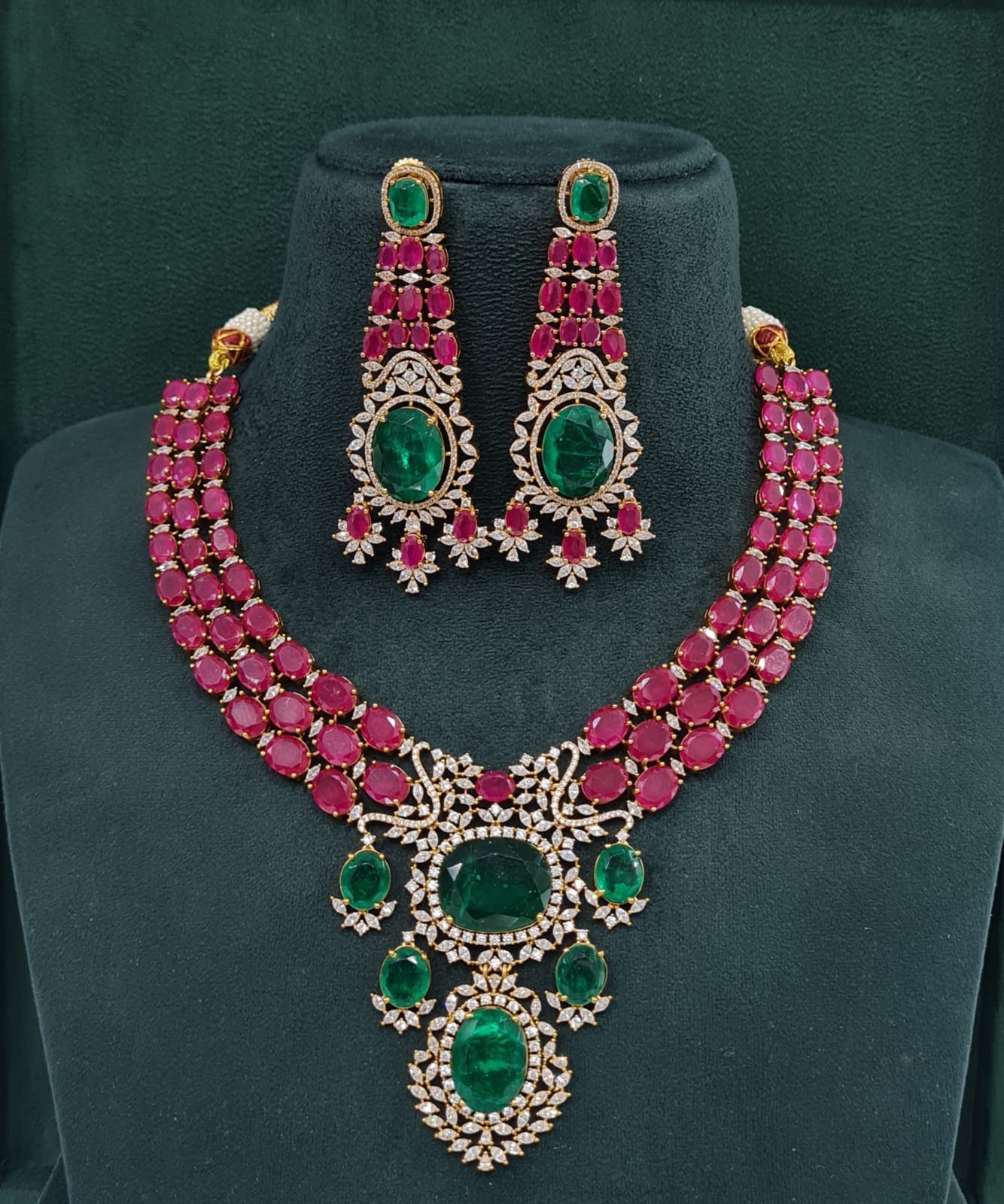 Kundan Necklace 10287 - 3