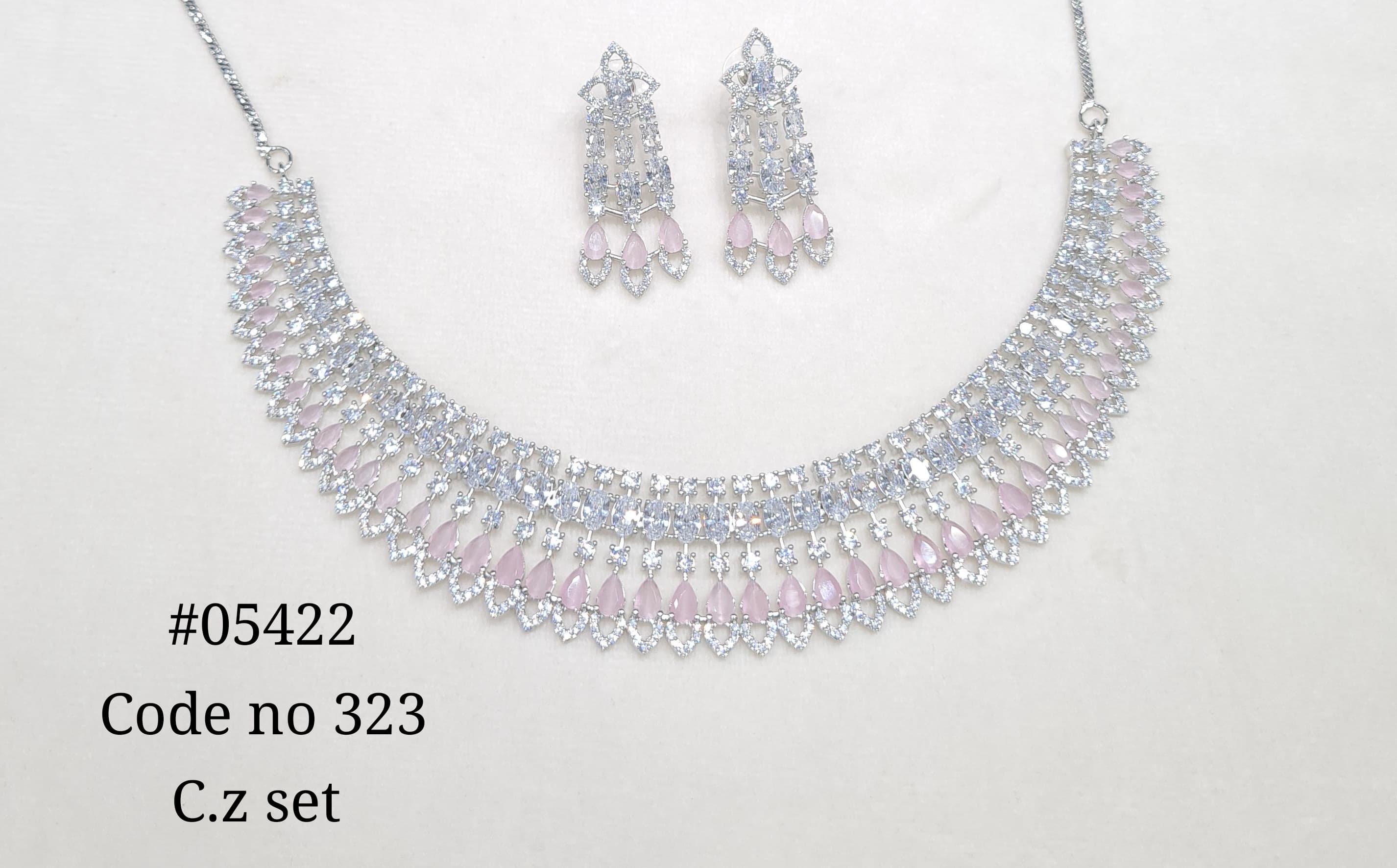 Cz Necklace 05422 - 4
