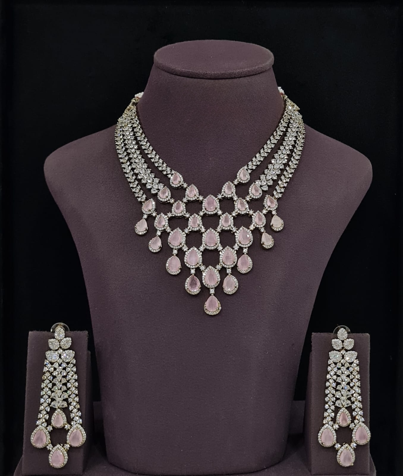 Cz Necklace 11426 - 6