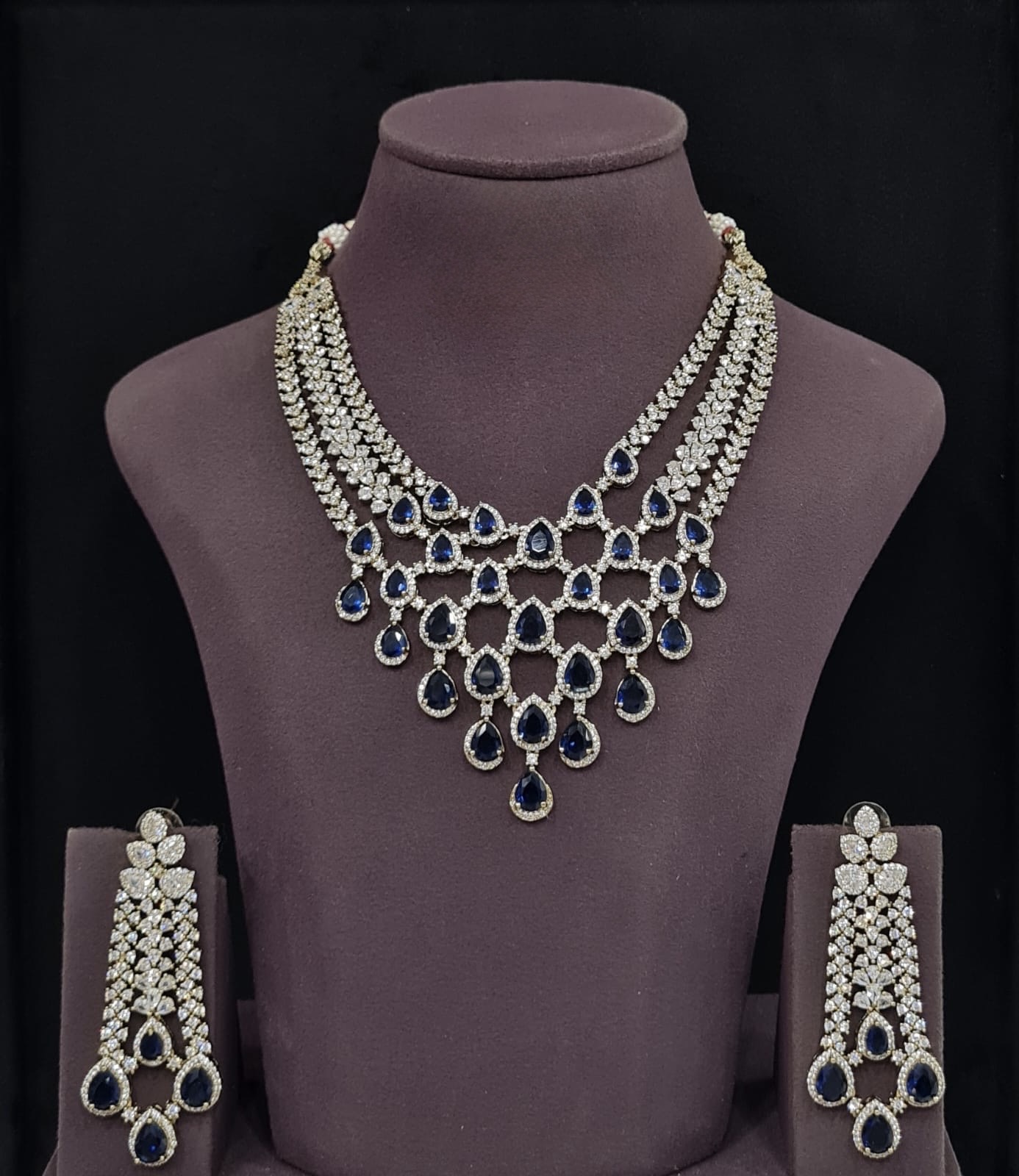 Cz Necklace 11426 - 3
