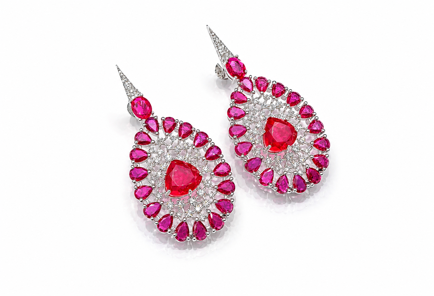 Cz Earrings 08446 - 22