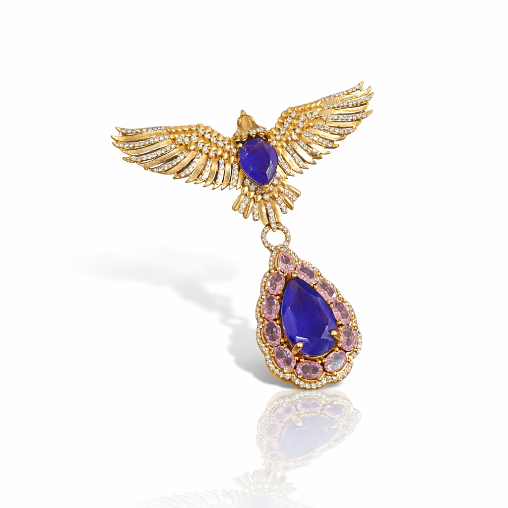 Falcon Brooch 08698 - 11