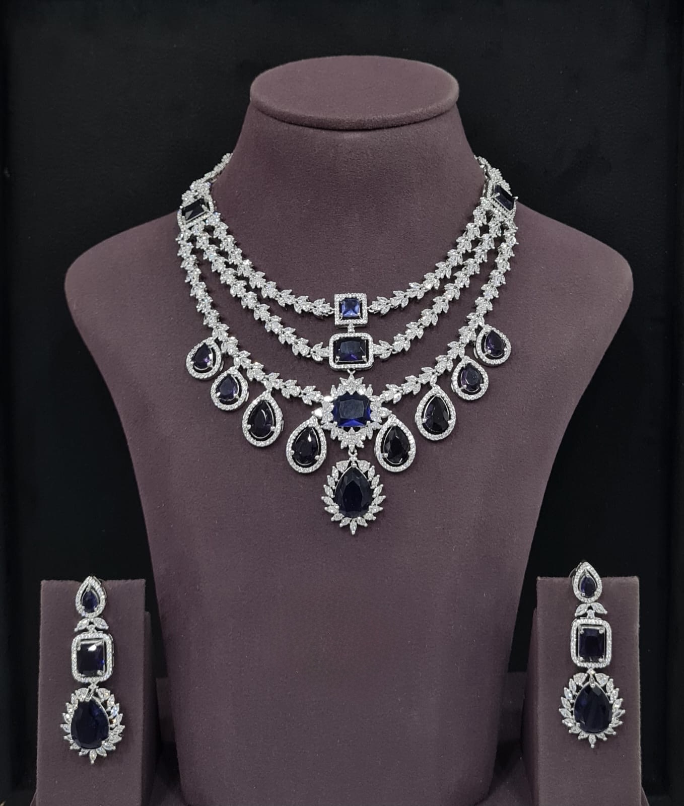 Cz Necklace 10971 - 6