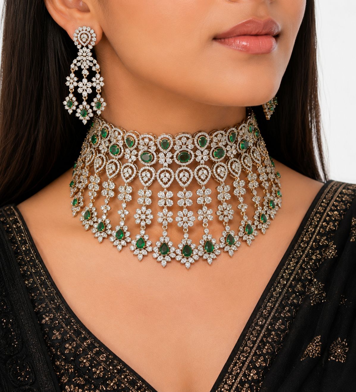 Cz Necklace 10993 - 8