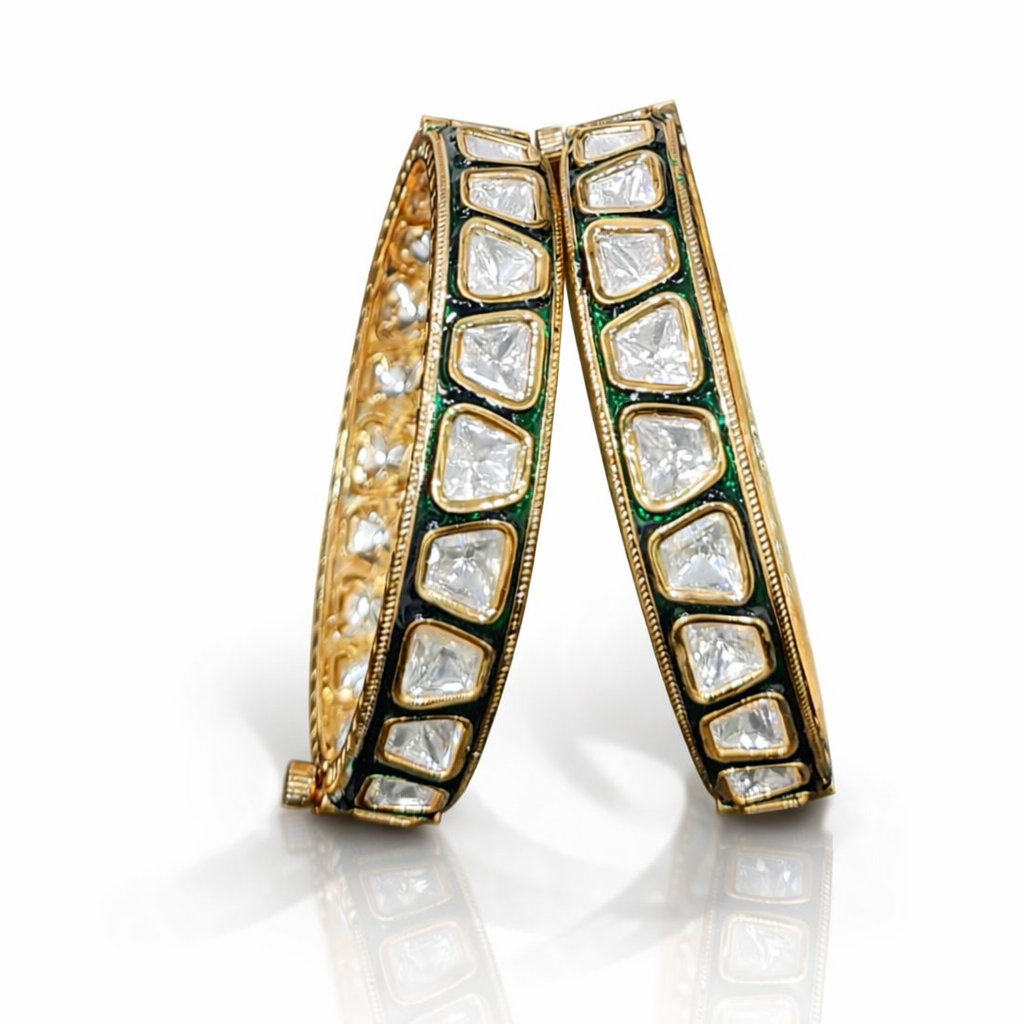 Kundan Bangles 03795