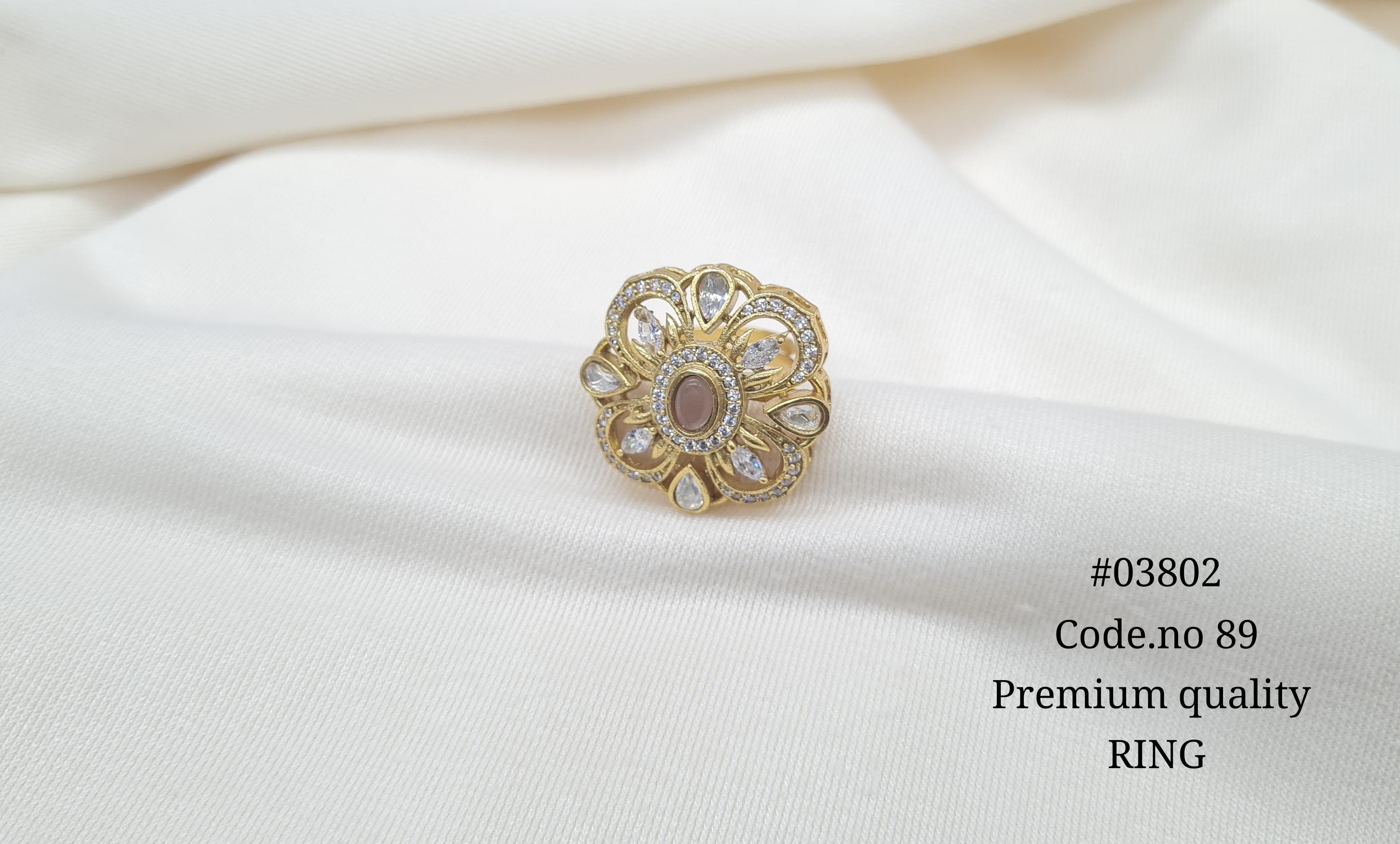 Kundan Fingerring 03802 - 4