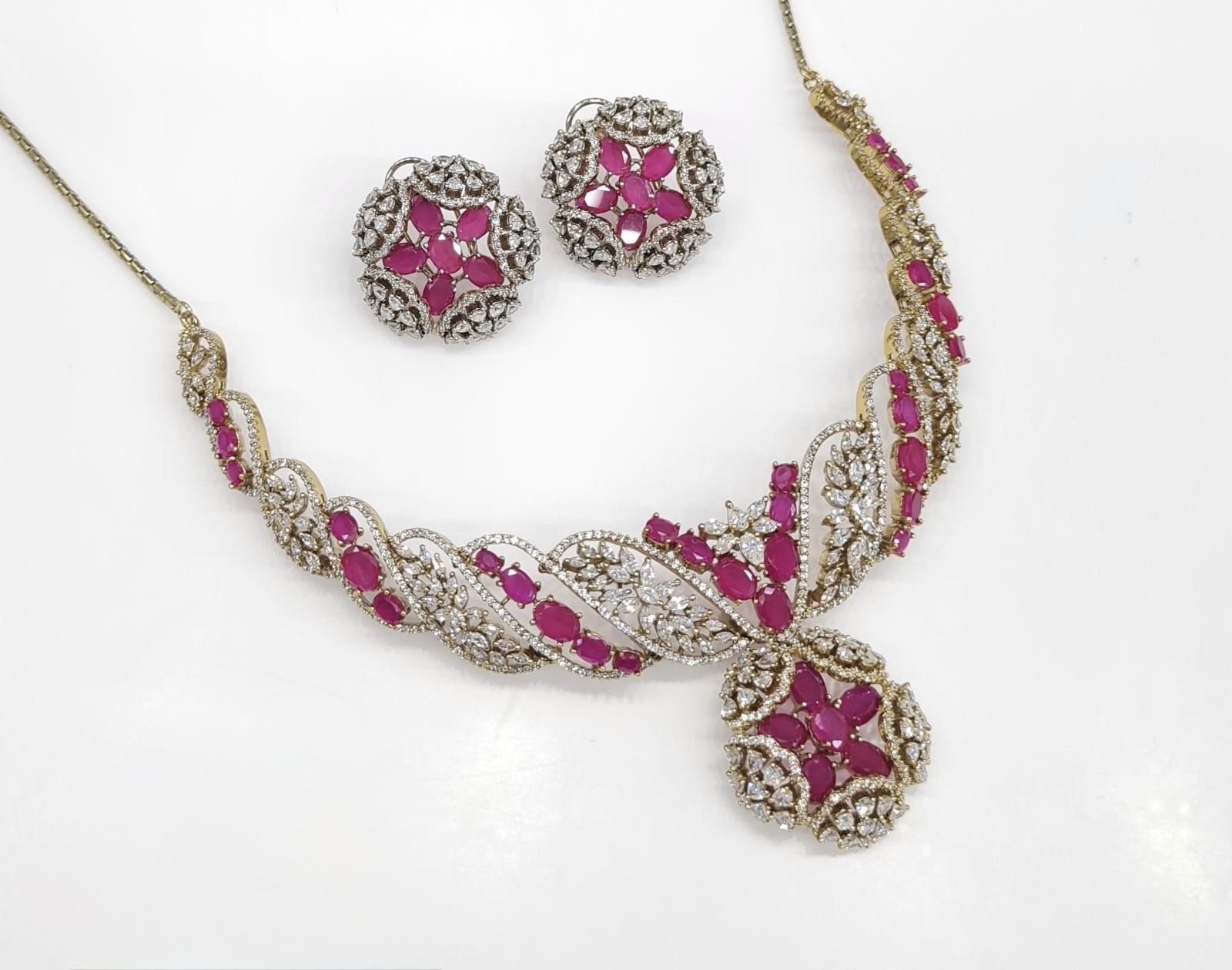 Cz Necklace 06774 - 7