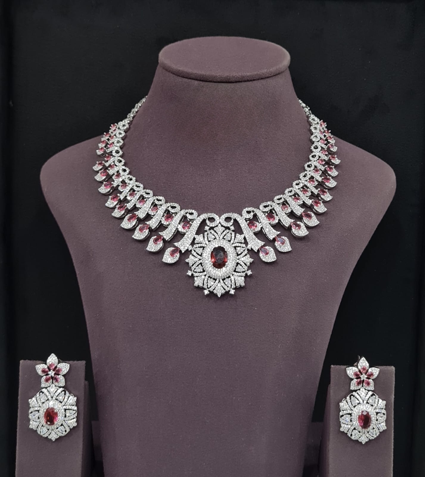 Cz Necklace 10576 - 5