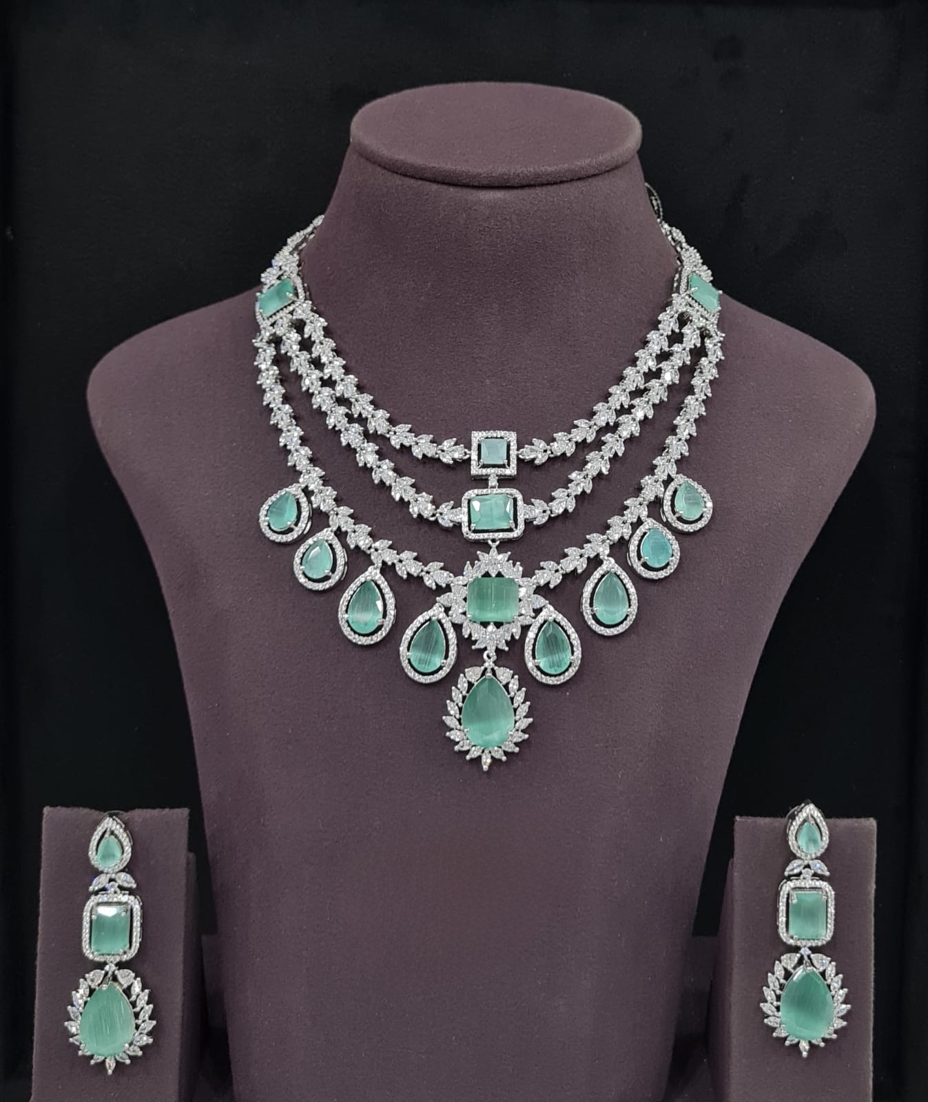 Cz Necklace 10971 - 7