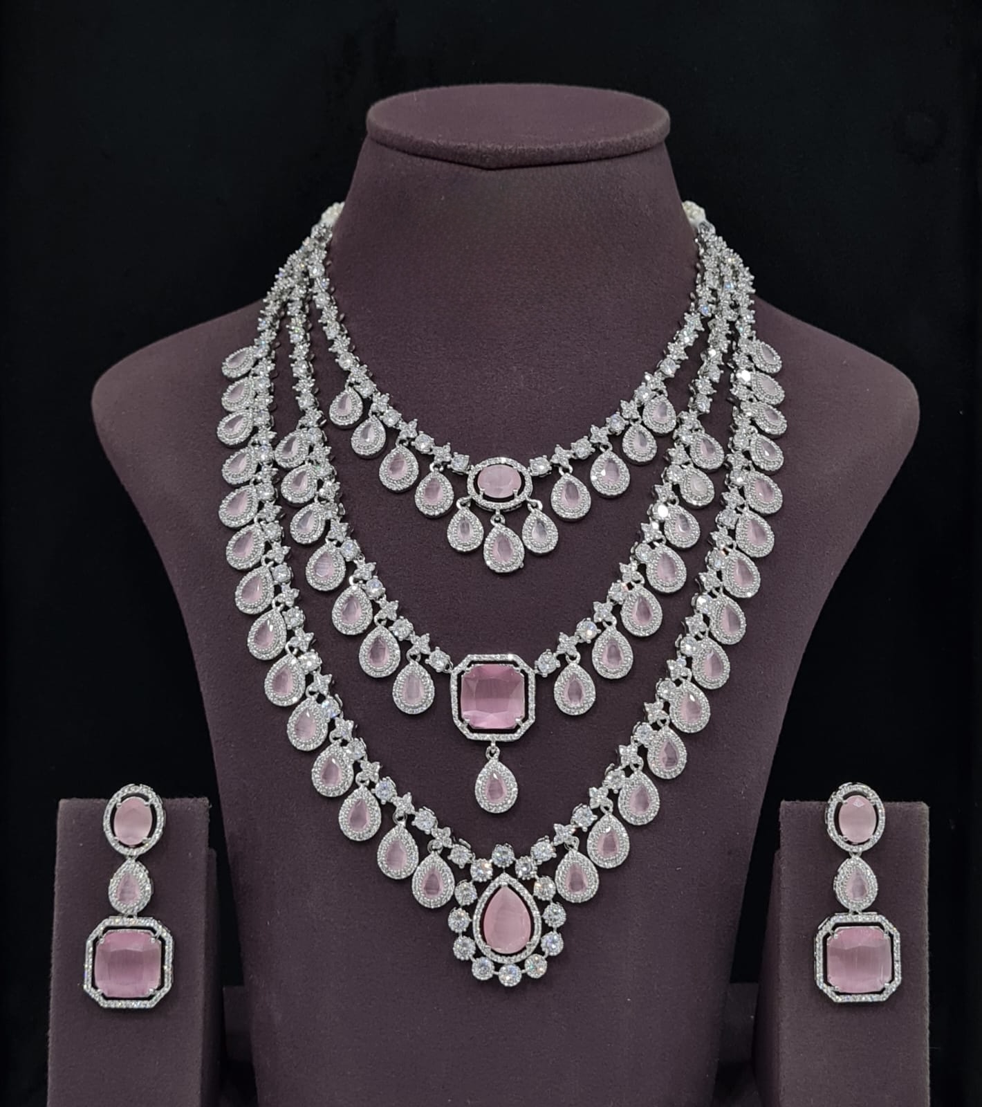 Cz Necklace 11427 - 2