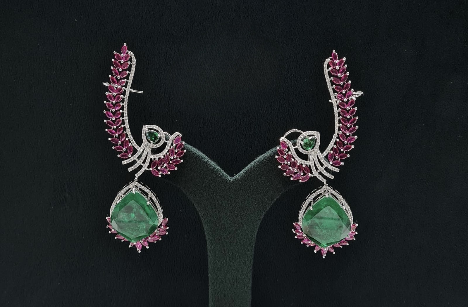 Cz Doublet Earcuff 08126 - 12