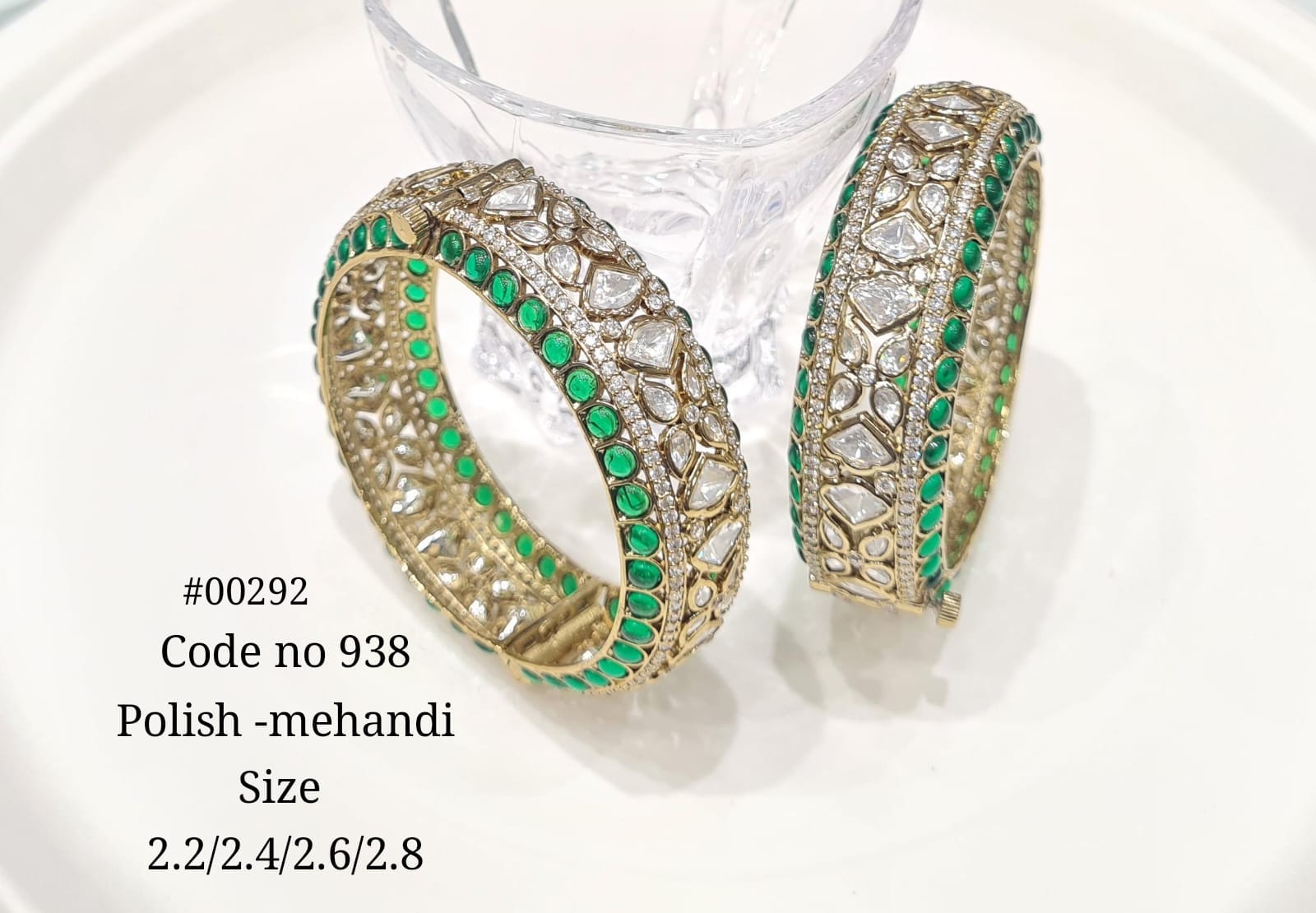 Kundan Bangles 00292