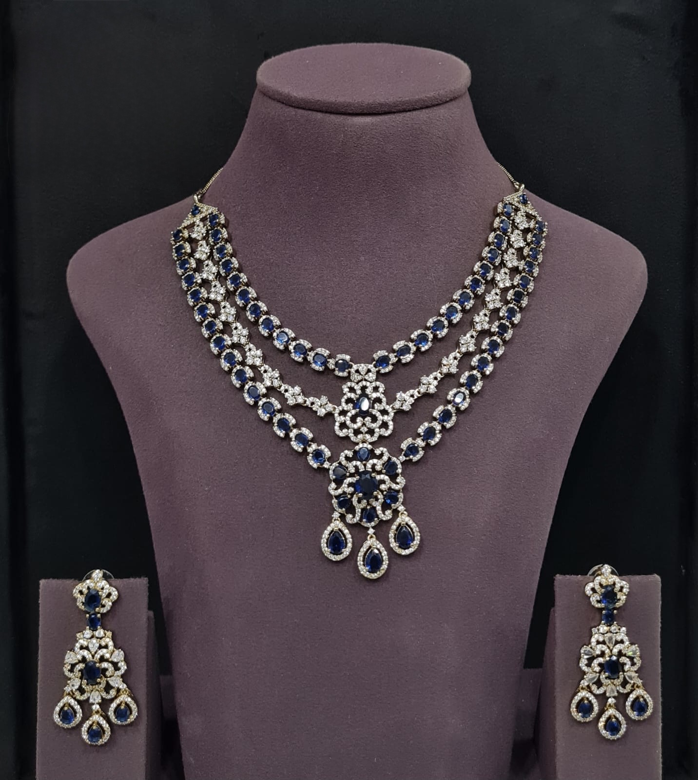 Cz Necklace 11113 - 10