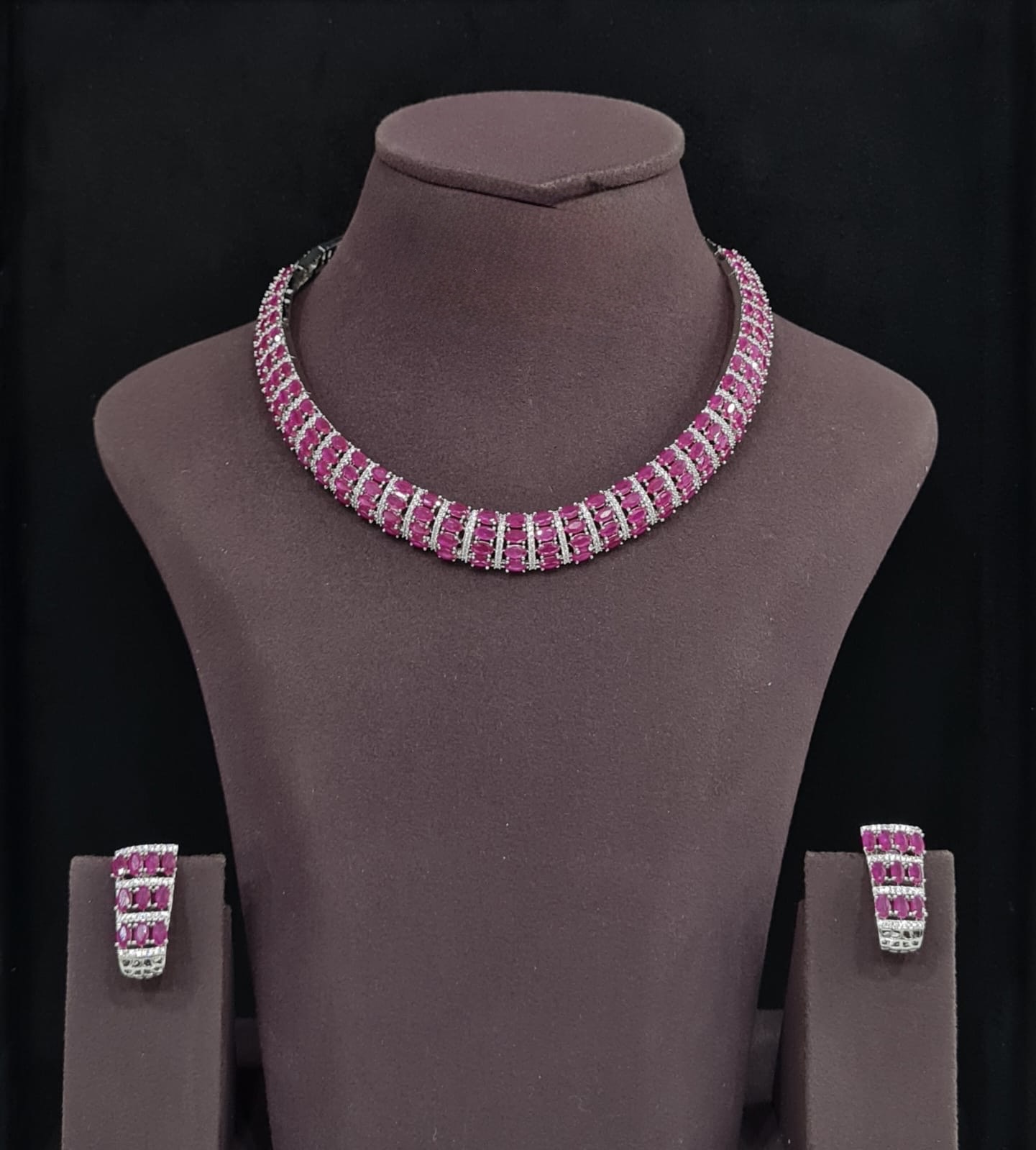 Cz Necklace 11612 - 7