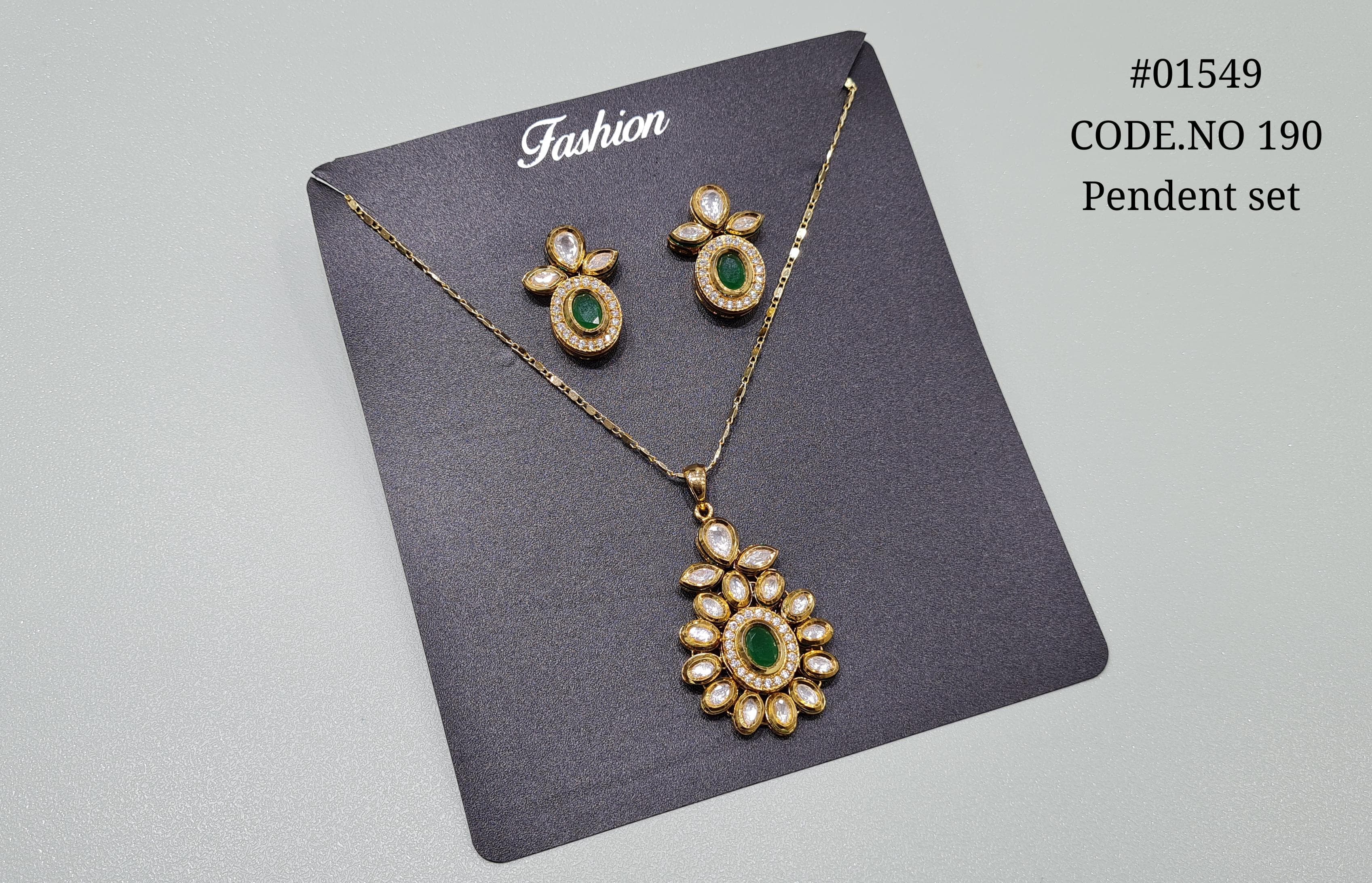 Kundan pendant 01549