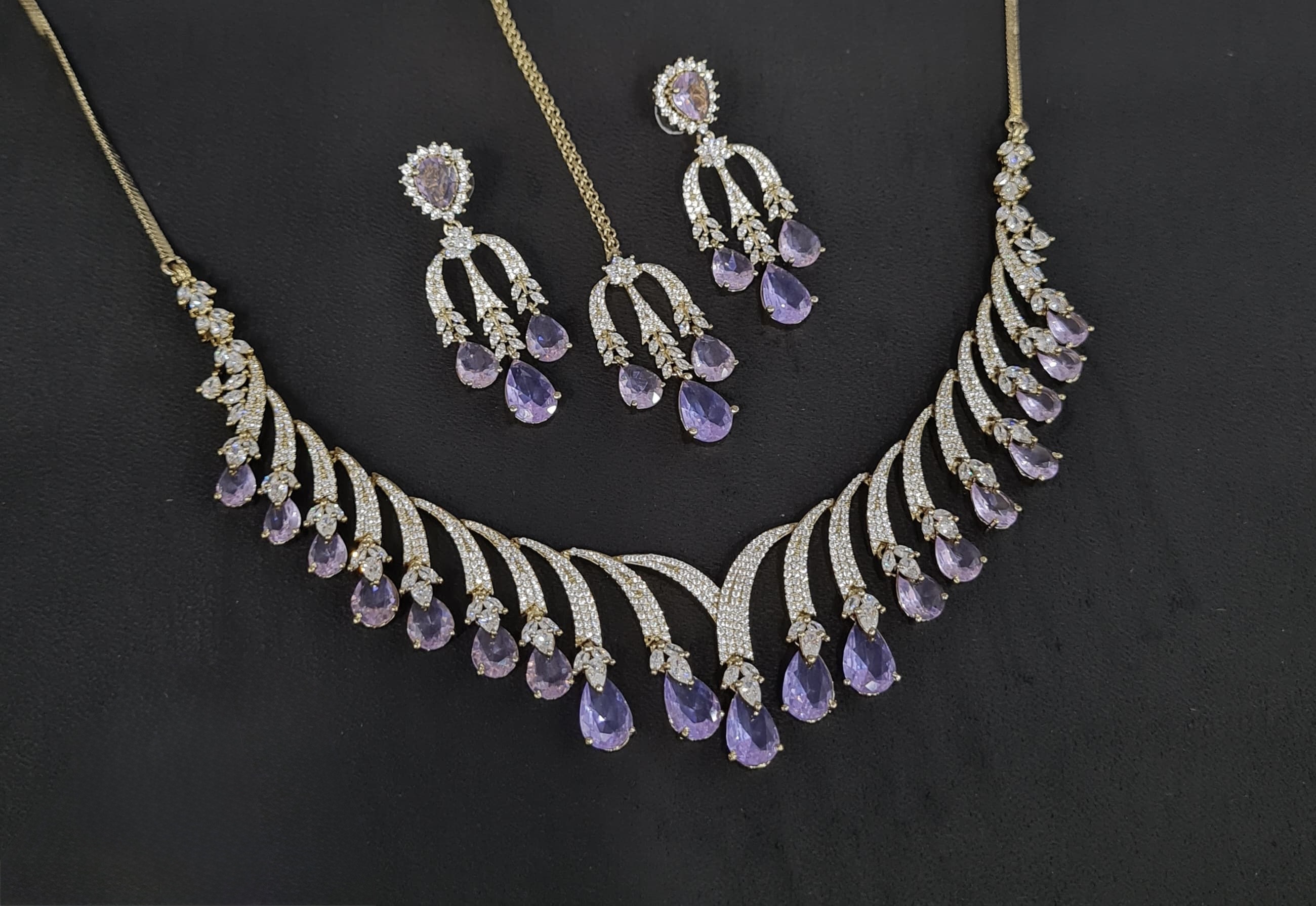 Cz Necklace 10640 - 3