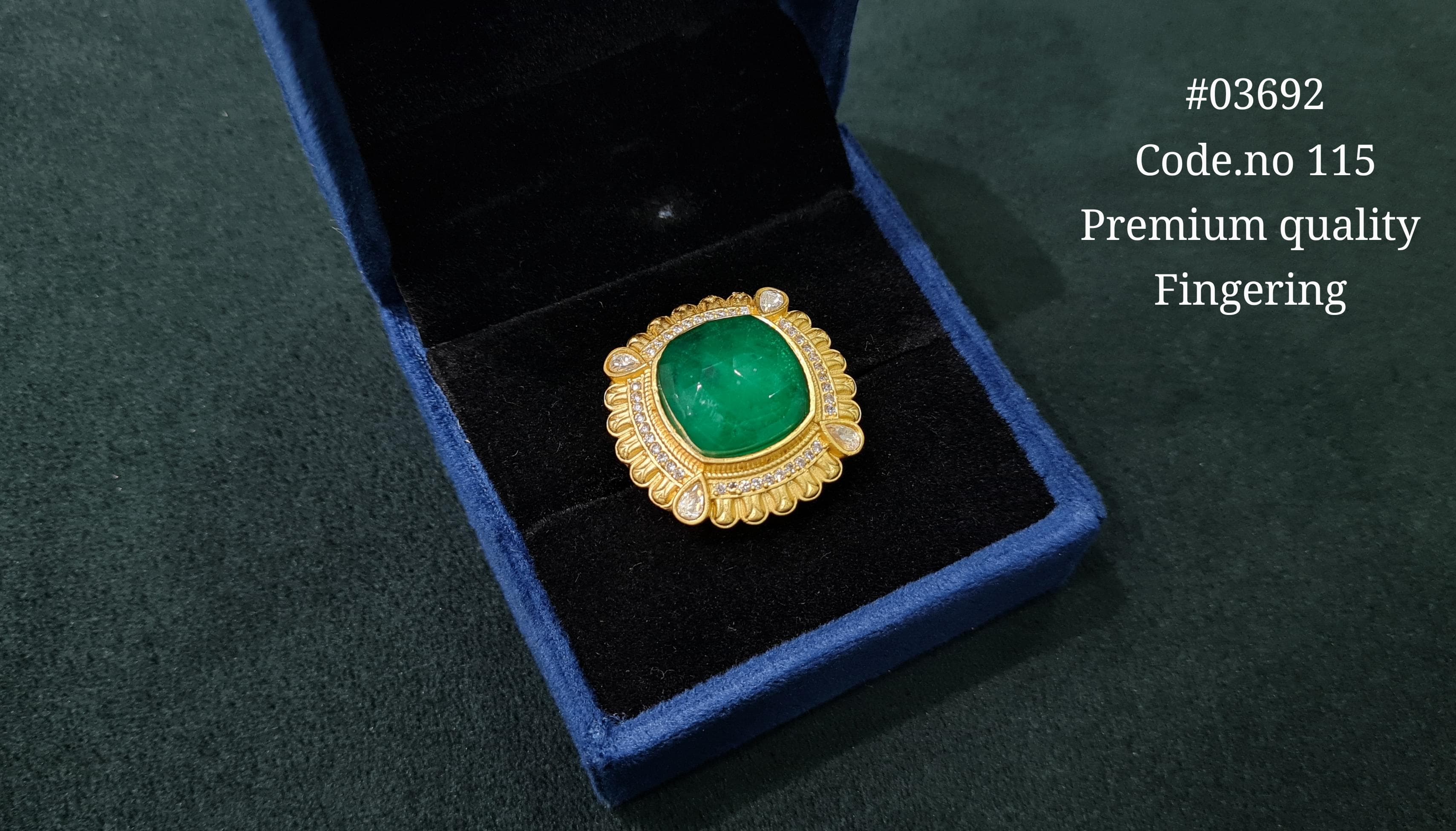 Kundan Fingerring 03692