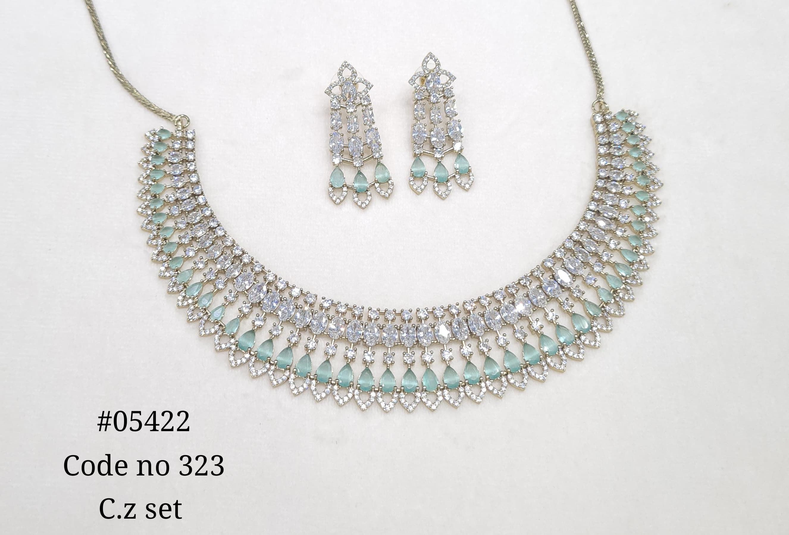 Cz Necklace 05422 - 10