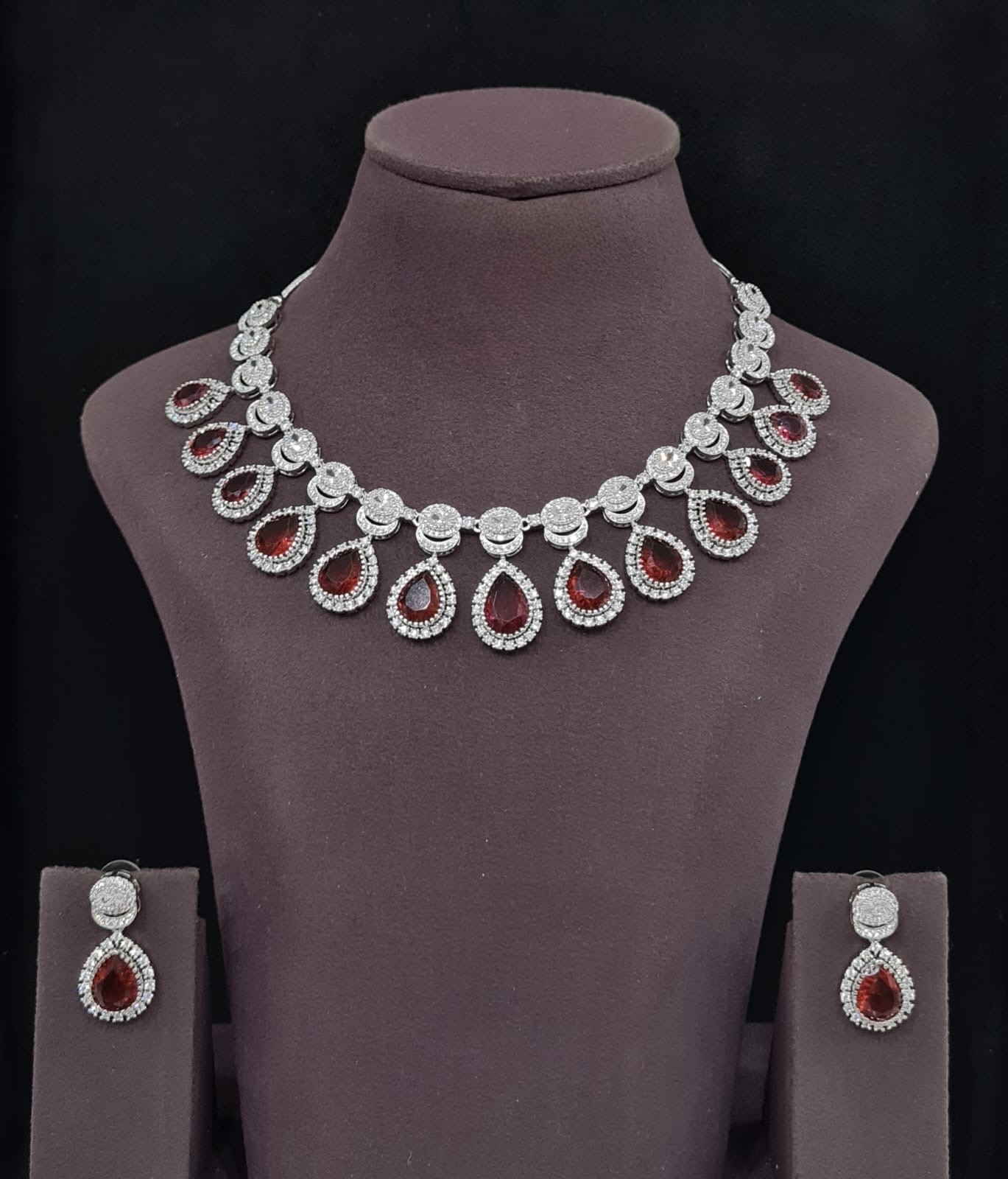 Cz Necklace 11646 - 14