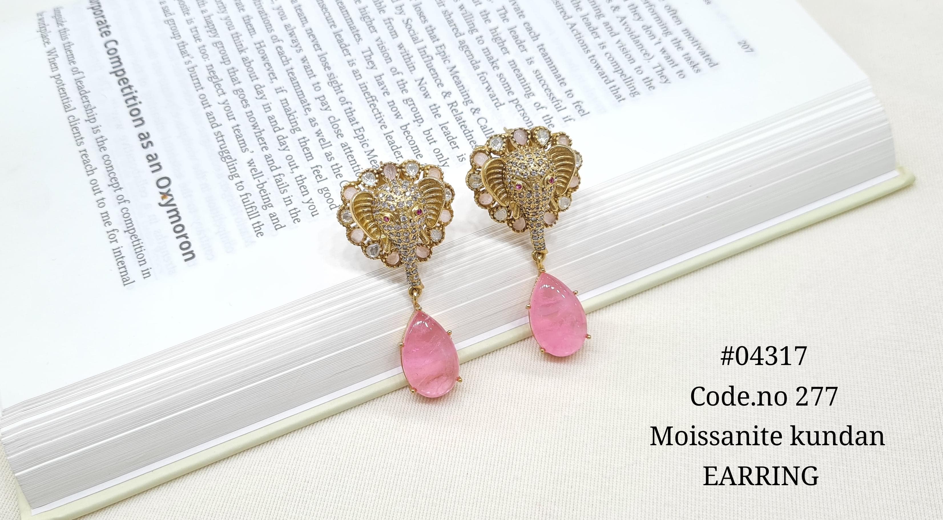 Kundan Earrings 04317 - 4