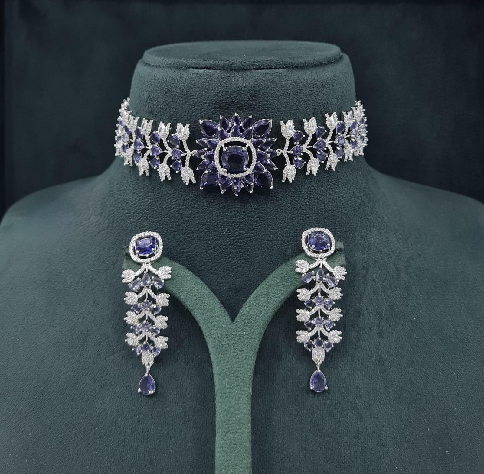 Cz Necklace 07611 - 8