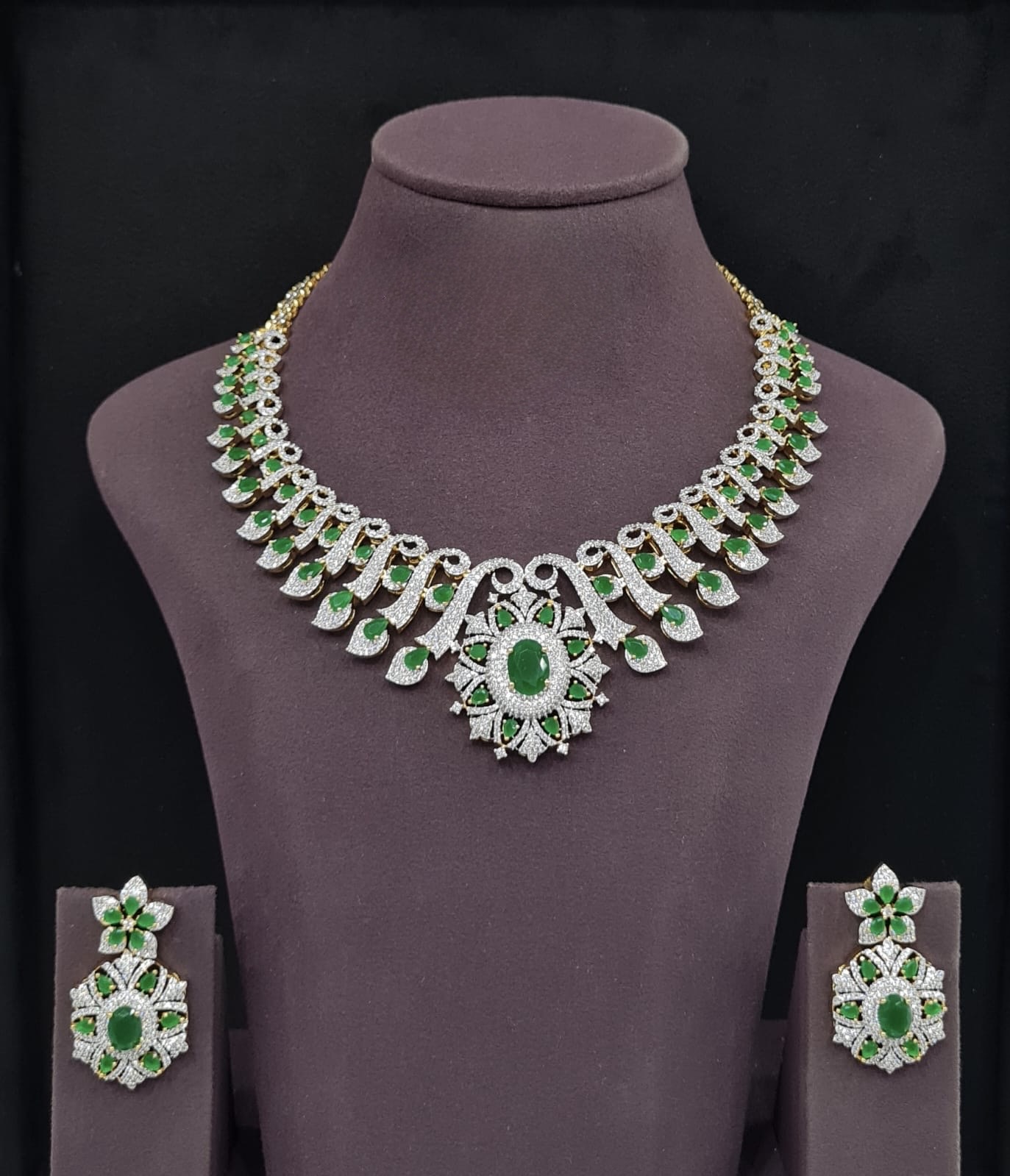 Cz Necklace 10576 - 3