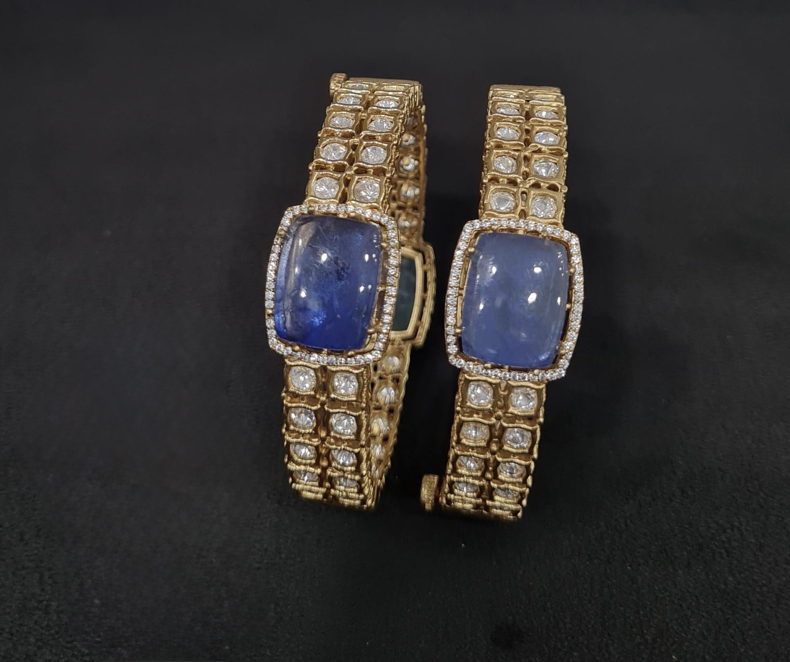 Kundan bangles 00133 - 3