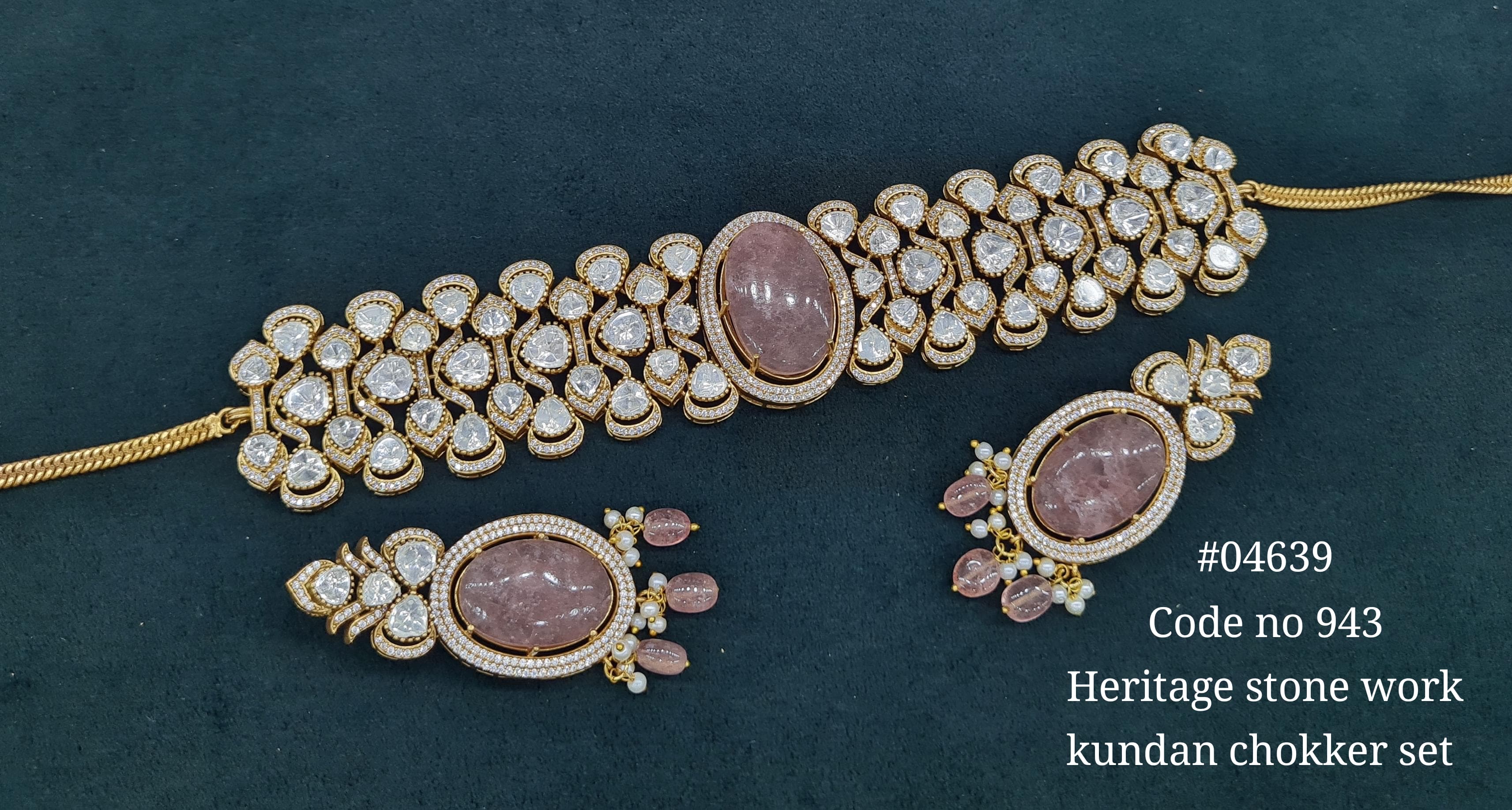 Moissanite Choker 04639 - 5