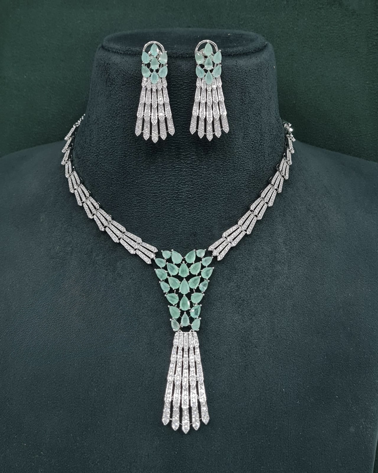 Cz Necklace 10105 - 4