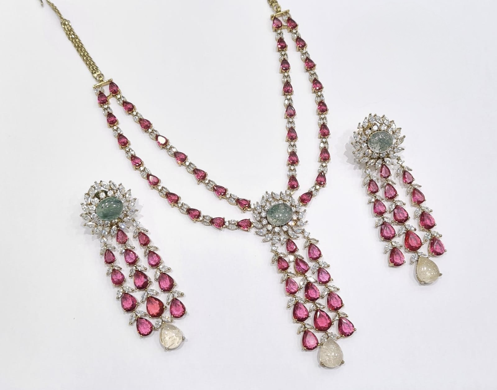 Cz Necklace 10310 - 7