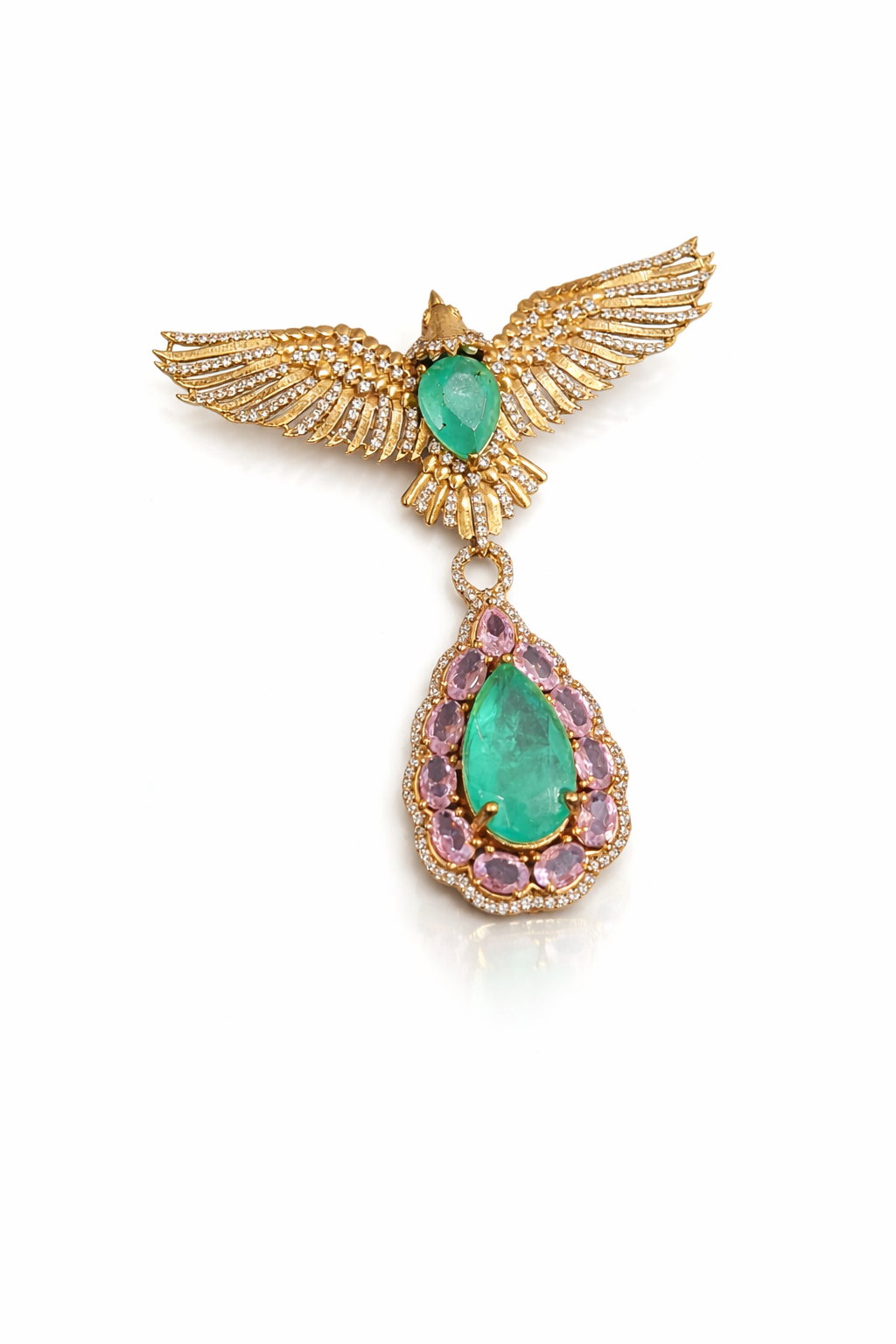 Falcon Brooch 08698 - 7