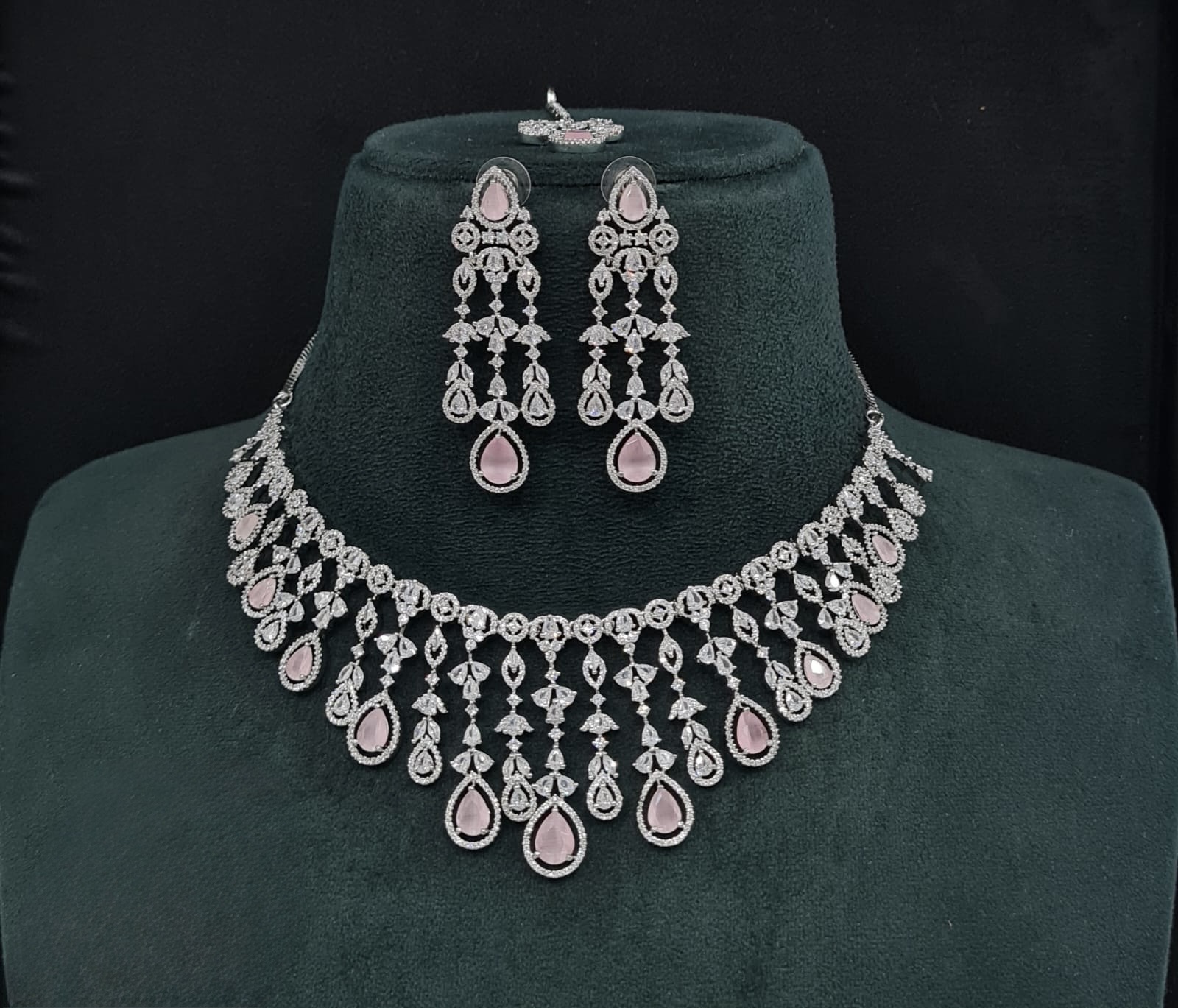 Cz Necklace 10259 - 6