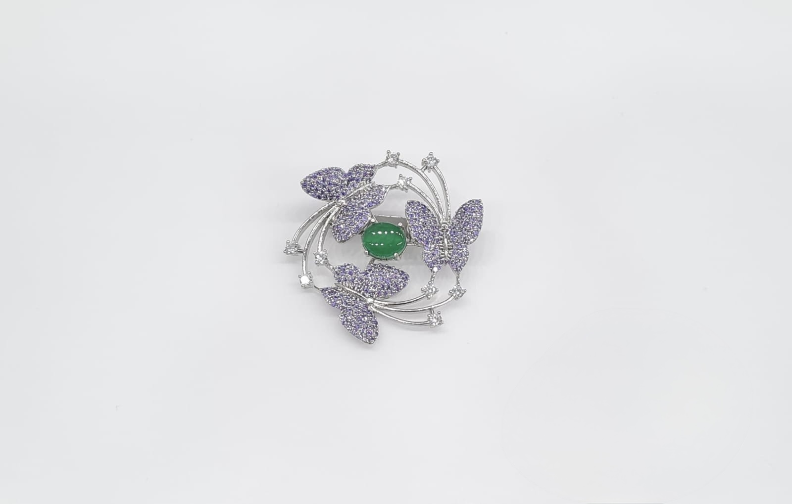 Cz Brooch 10571 - 24