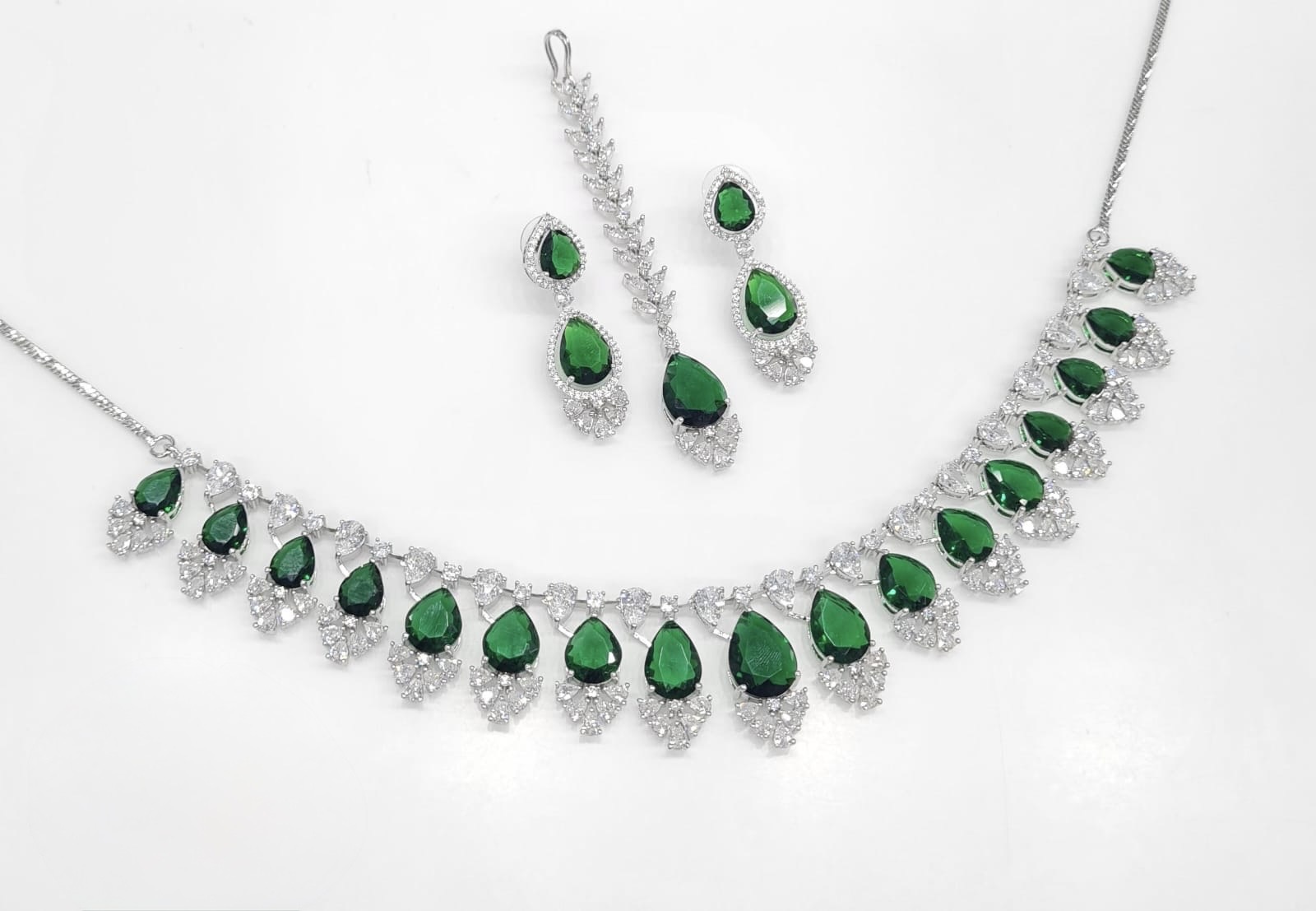 Cz Necklace 06683 - 16