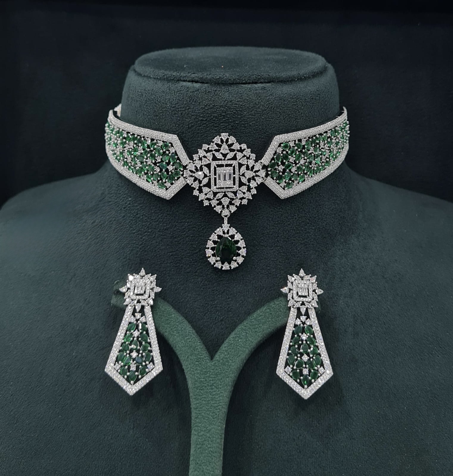 Cz Necklace 07432 - 3