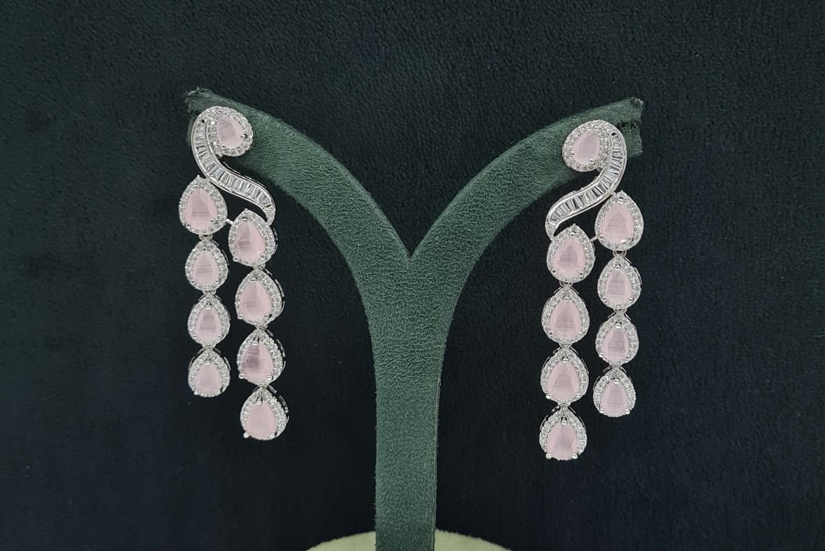 Cz Earrings 07397 - 7