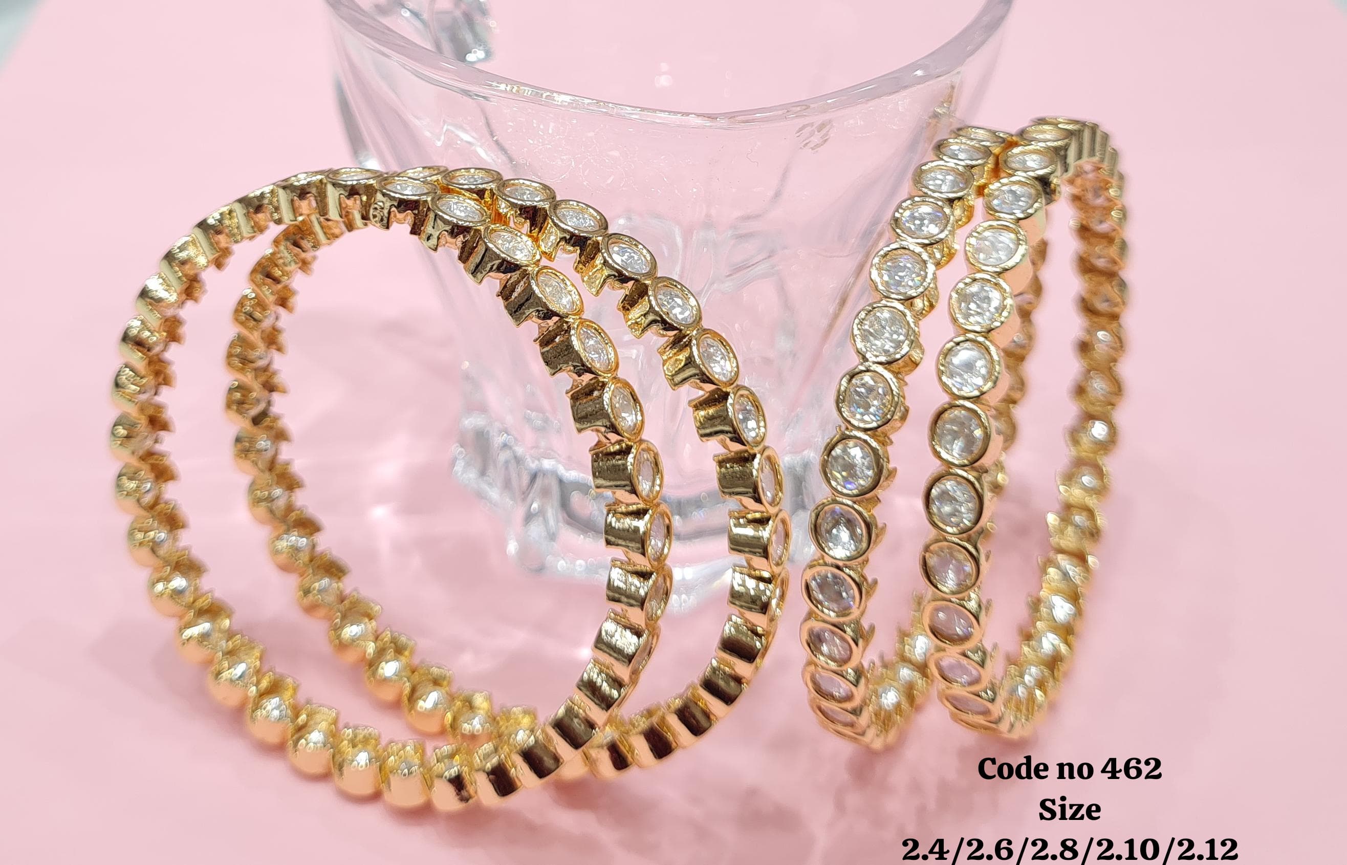 Kundan bangles 00941