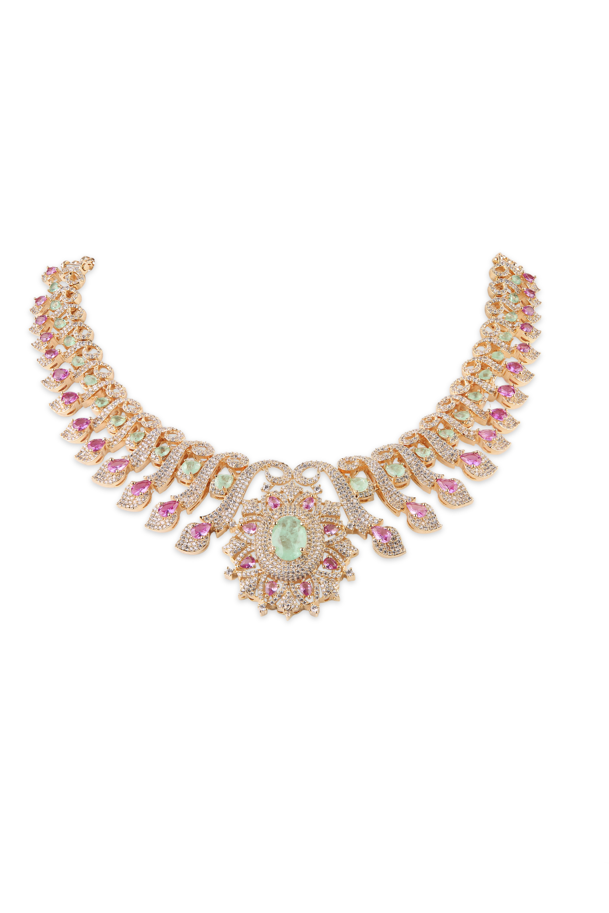 Cz Necklace 10575 - 4