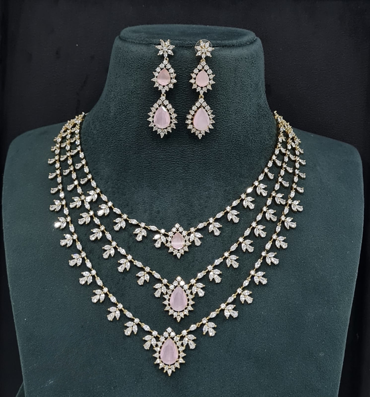 Cz Necklace 10972 - 2