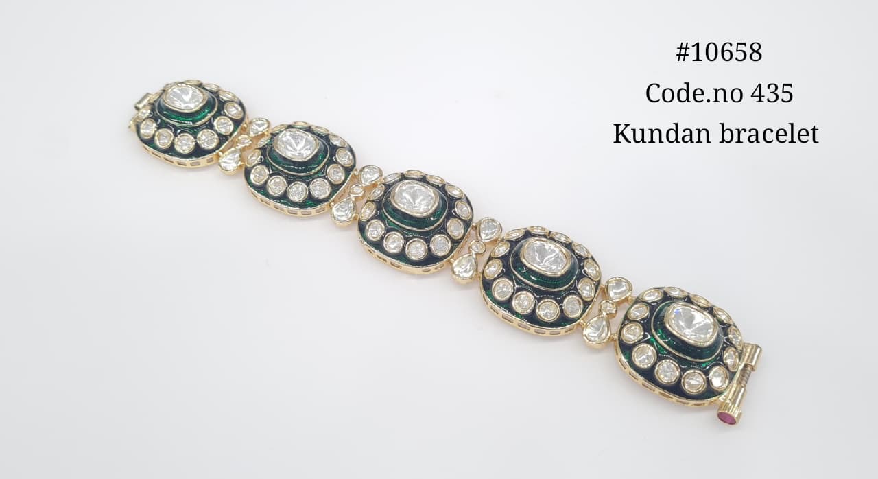 Kundan bracelet 10658 - 2