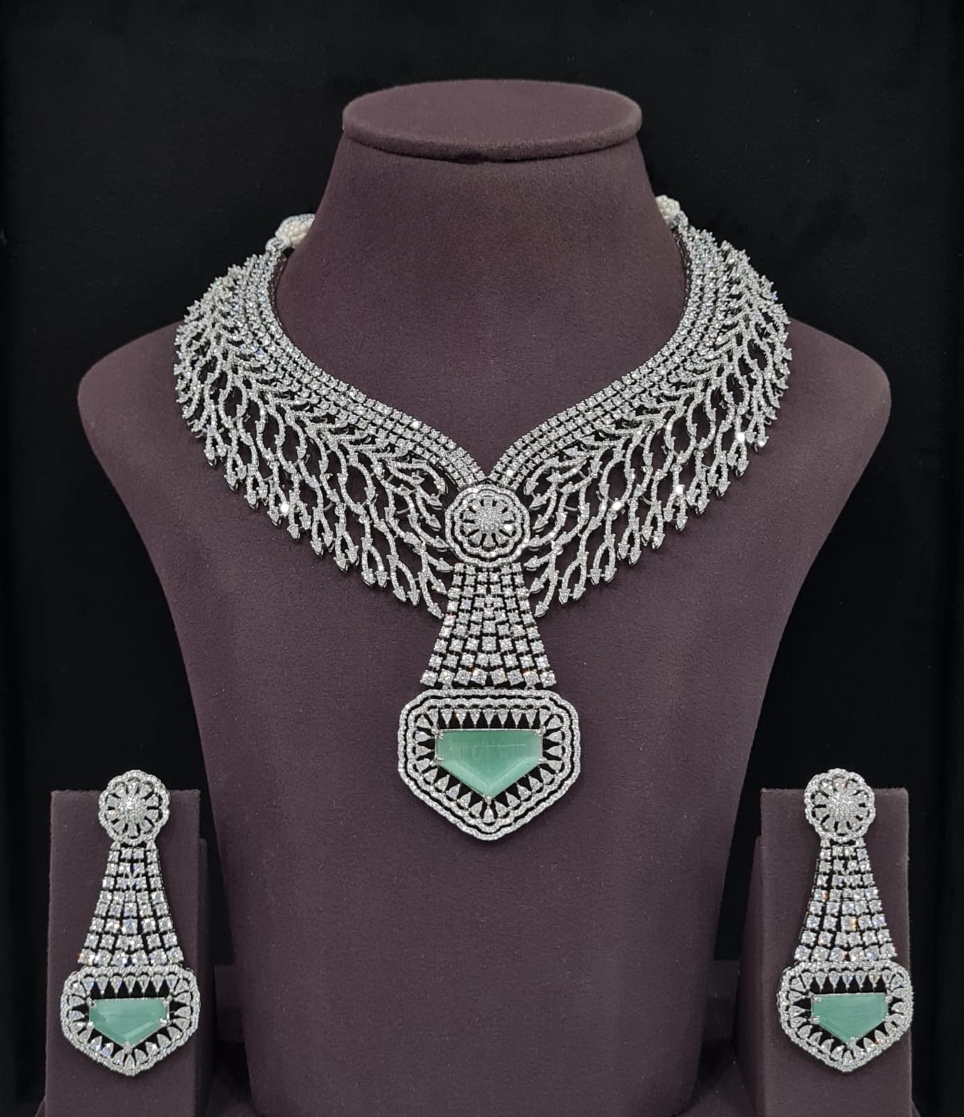 Cz Necklace 10627 - 5