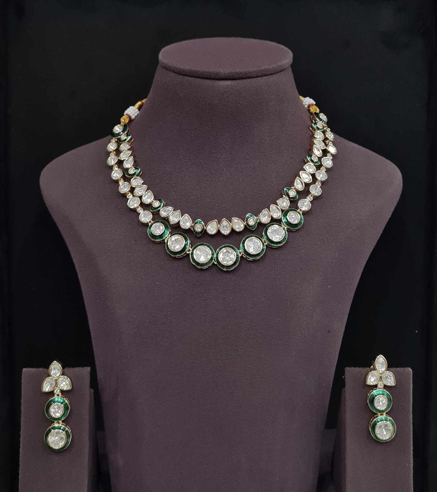 Kundan Necklace 11195 - 2