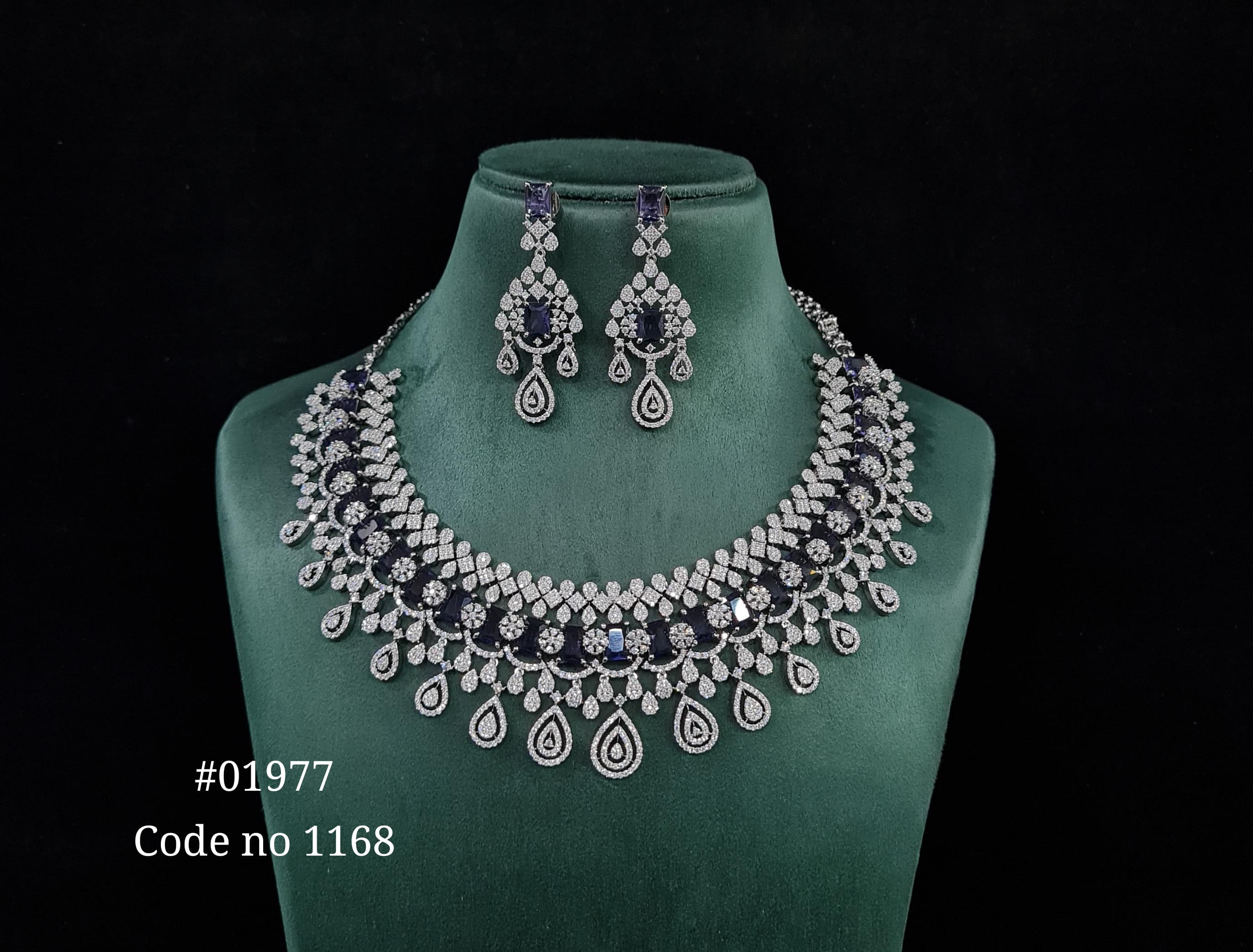 Cz necklace 01977 - 5